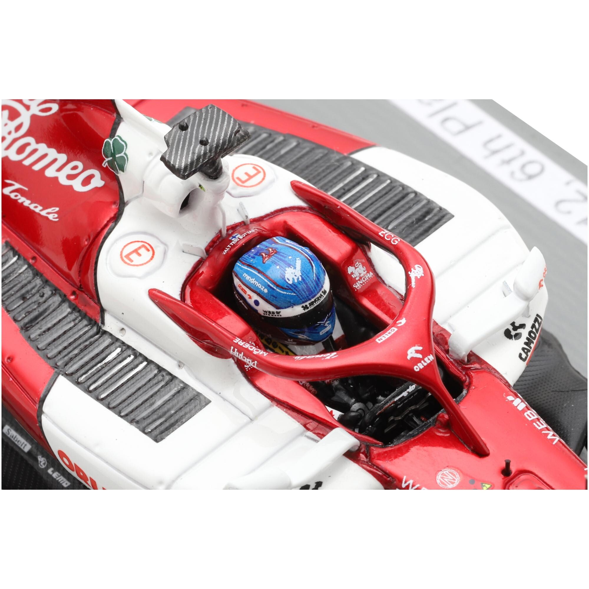 Alfa Romeo Sauber F1 F1 Team ORLEN C42 No.77 - 6th Place Bahrain GP - Valtteri Bottas 1:43 Model