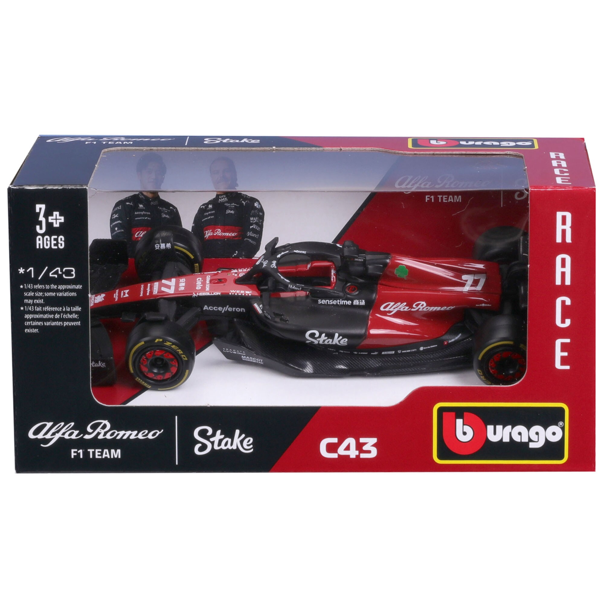 Alfa Romeo Sauber F1 Team ORLEN 2023 C4 Valtteri Bottas 1:43 Model