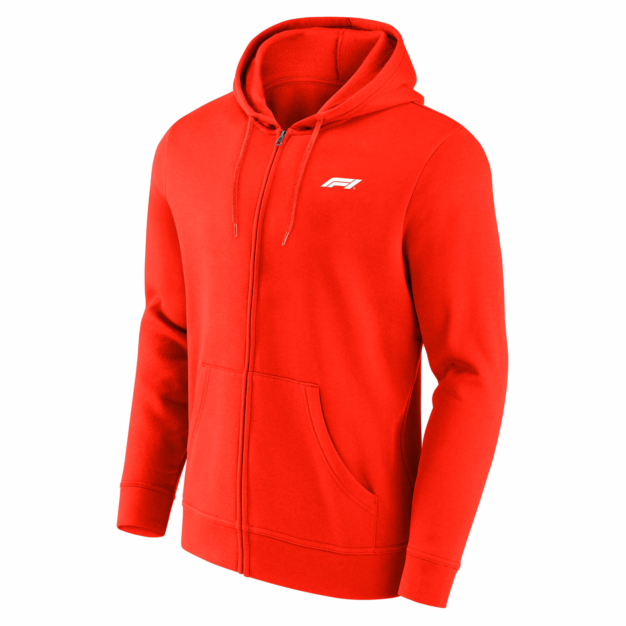 Formula 1 Essentials Small Logo Full Zip Hoodie - Red