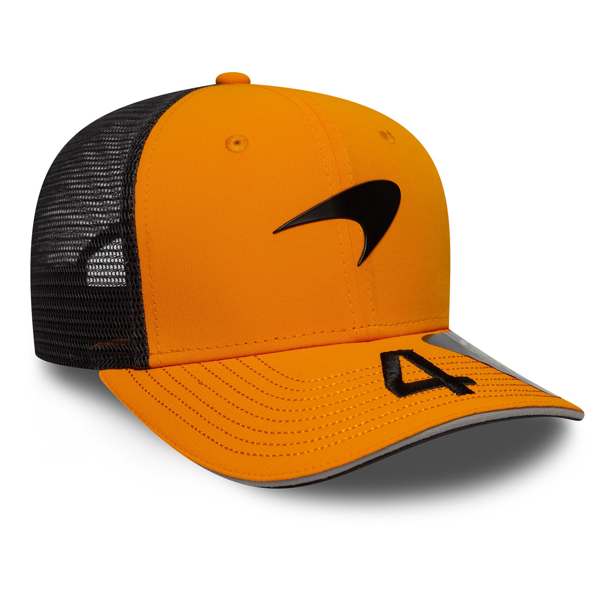 McLaren New Era Lando Norris 9FIFTY Pre Curved Cap - Kids - Papaya