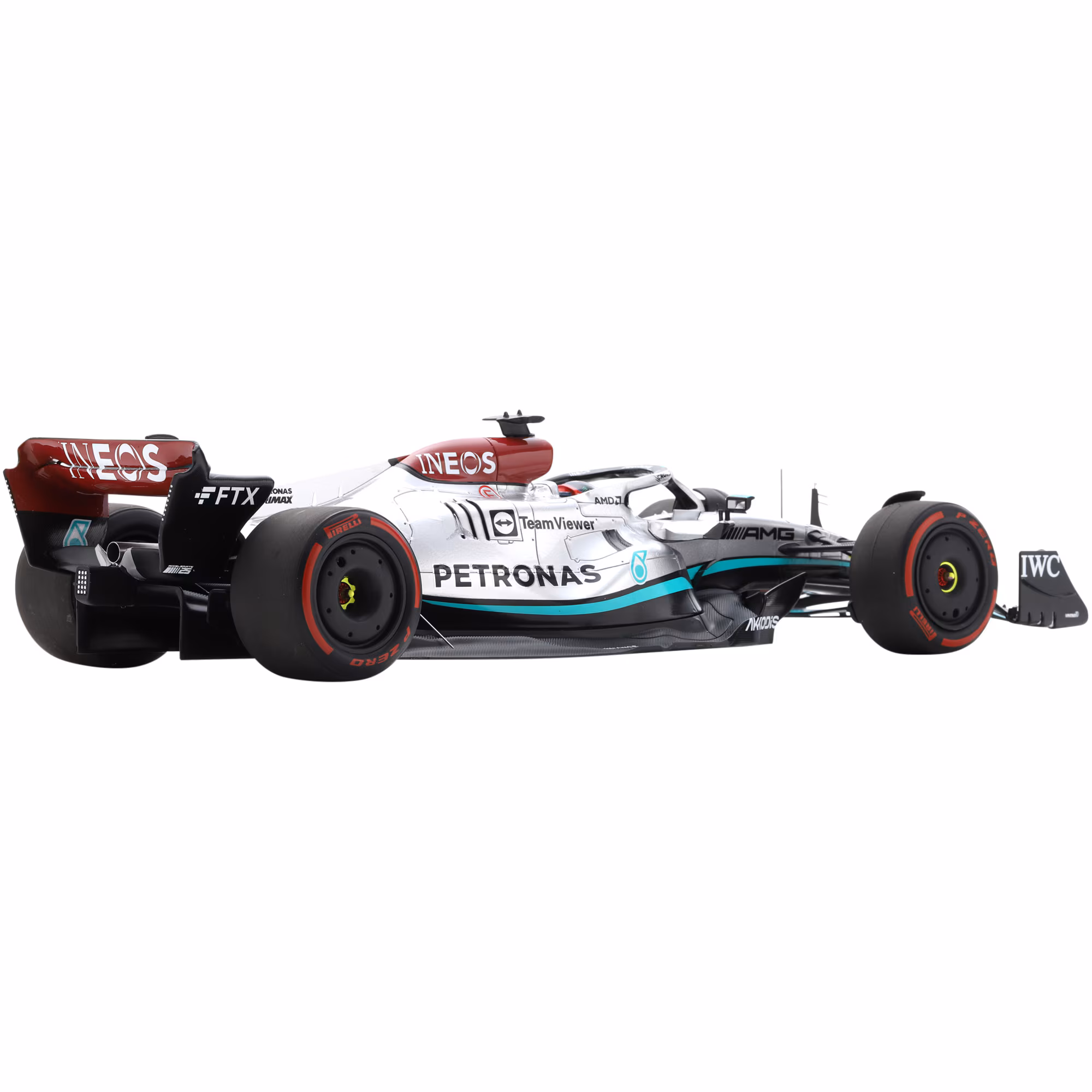 Mercedes AMG Petronas F1 No.44 W13 E Performance 4th Bahrain GP - George Russell 1:18 Model