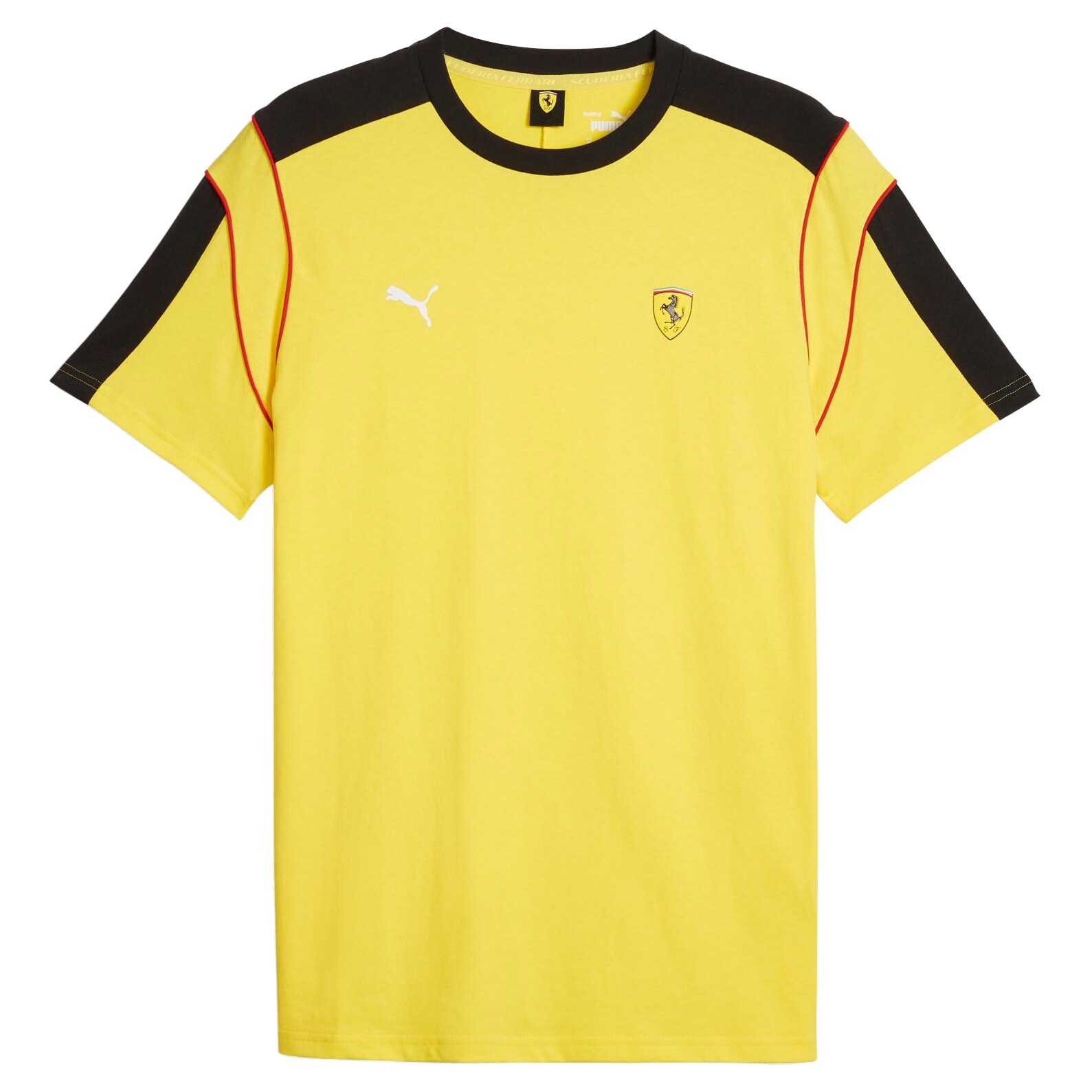 Scuderia Ferrari Race MT7 T-Shirt by Puma - Yellow