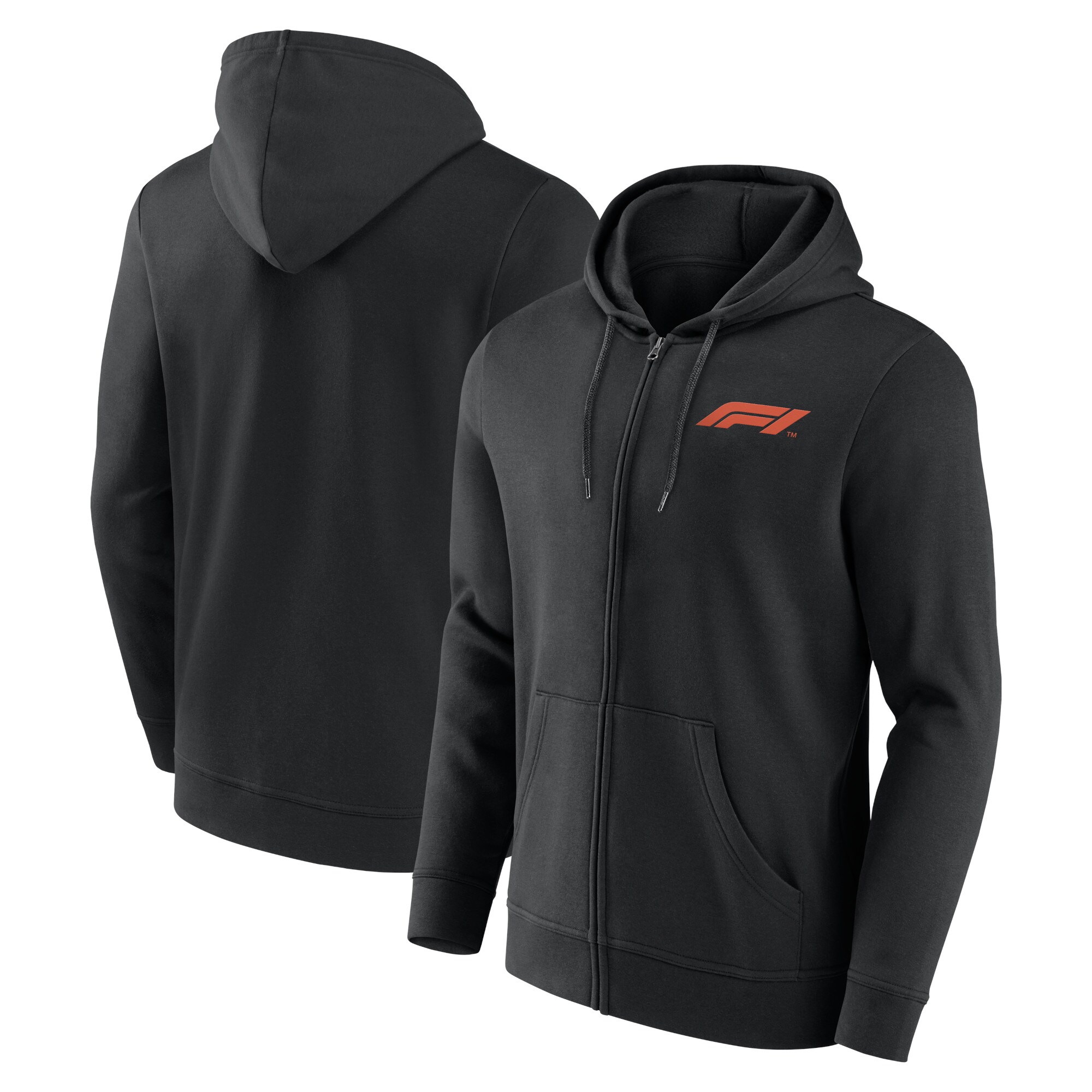 Formula 1 Essentials Small Crest Full Zip Hoodie - Black