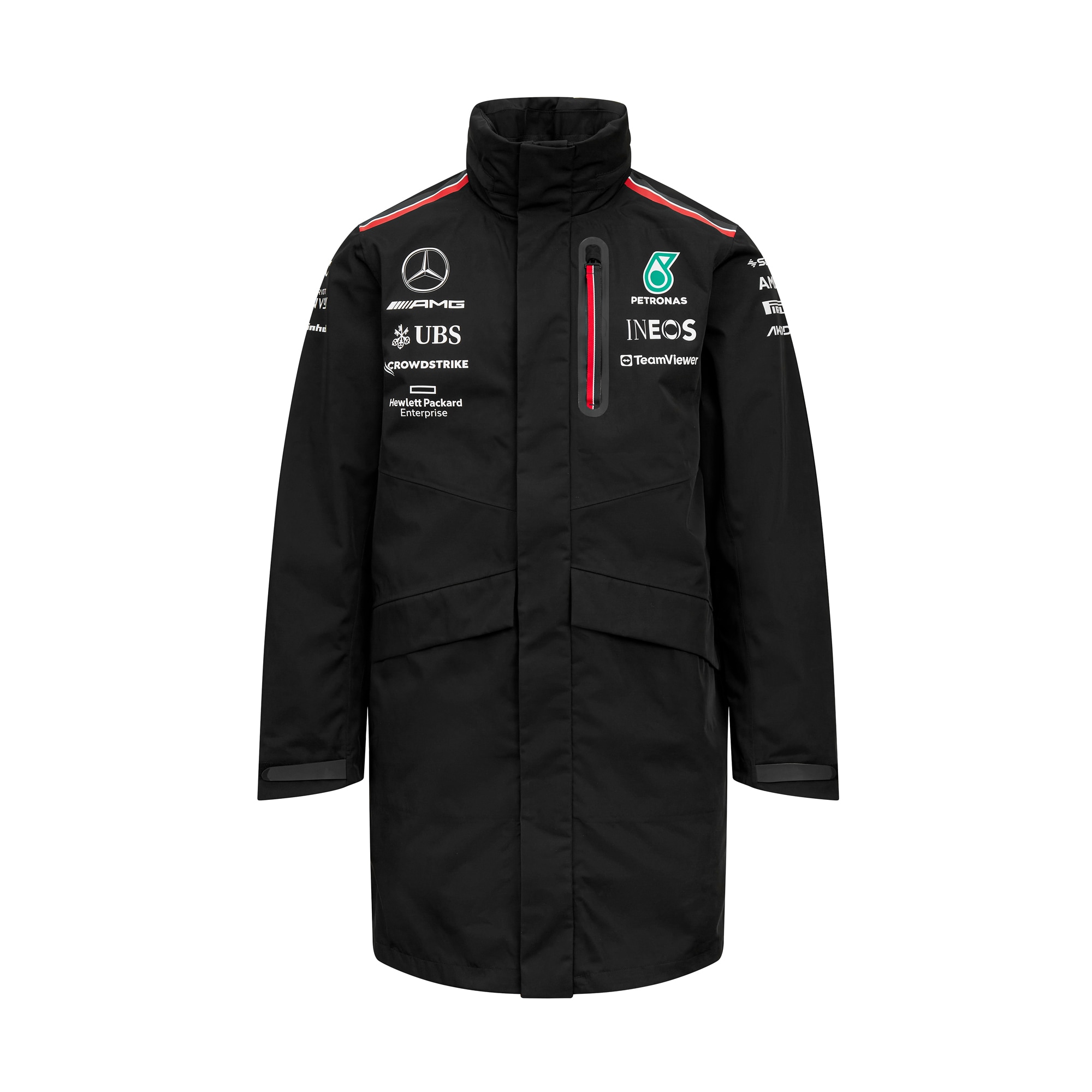 Mercedes AMG Petronas F1 2023 Team Rain Jacket