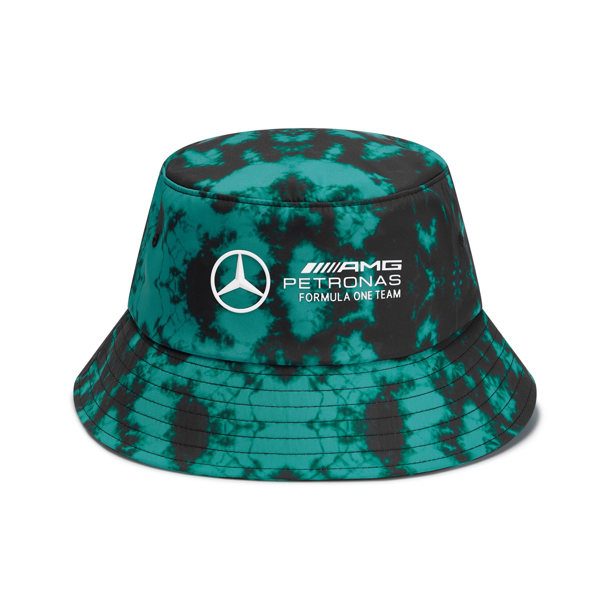 Mercedes AMG Petronas F1 Tie Dye Bucket Hat