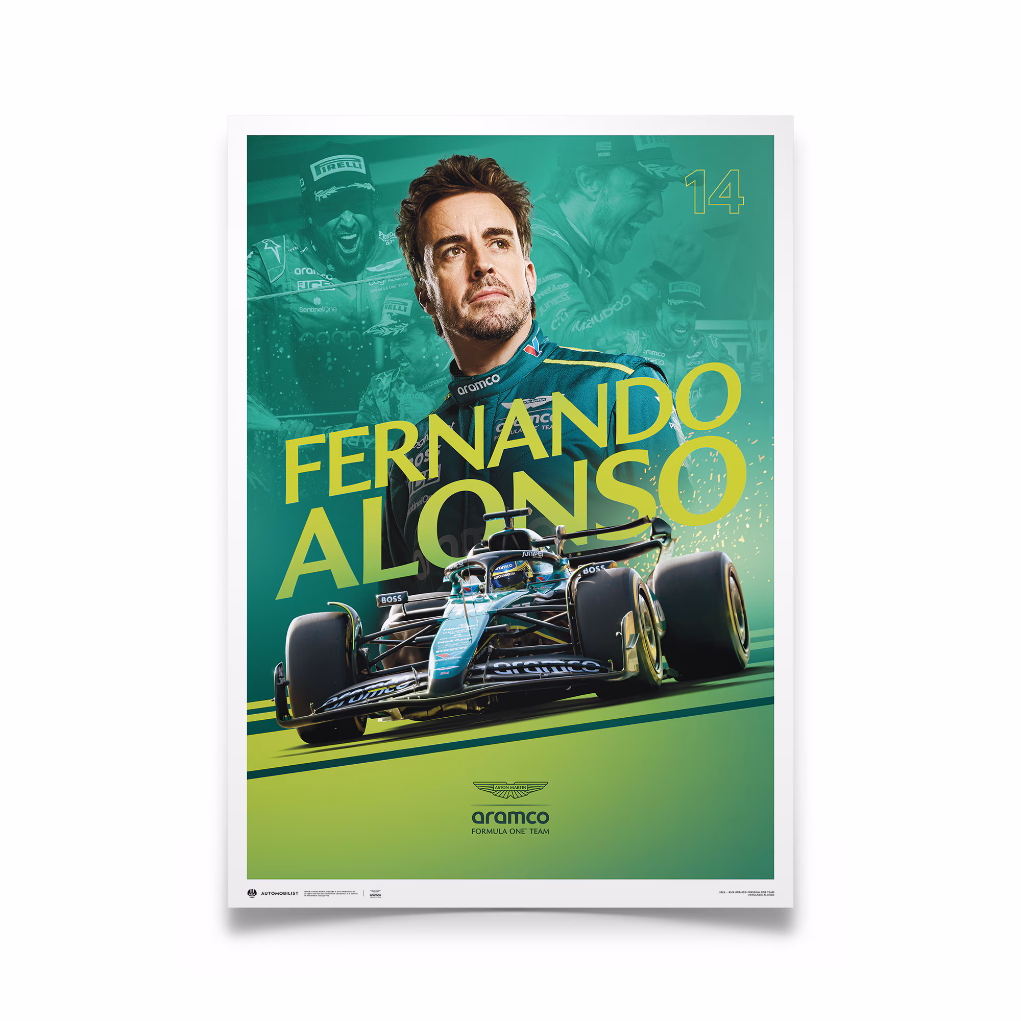 Aston Martin Aramco Formula One® Team - Fernando Alonso - 2024