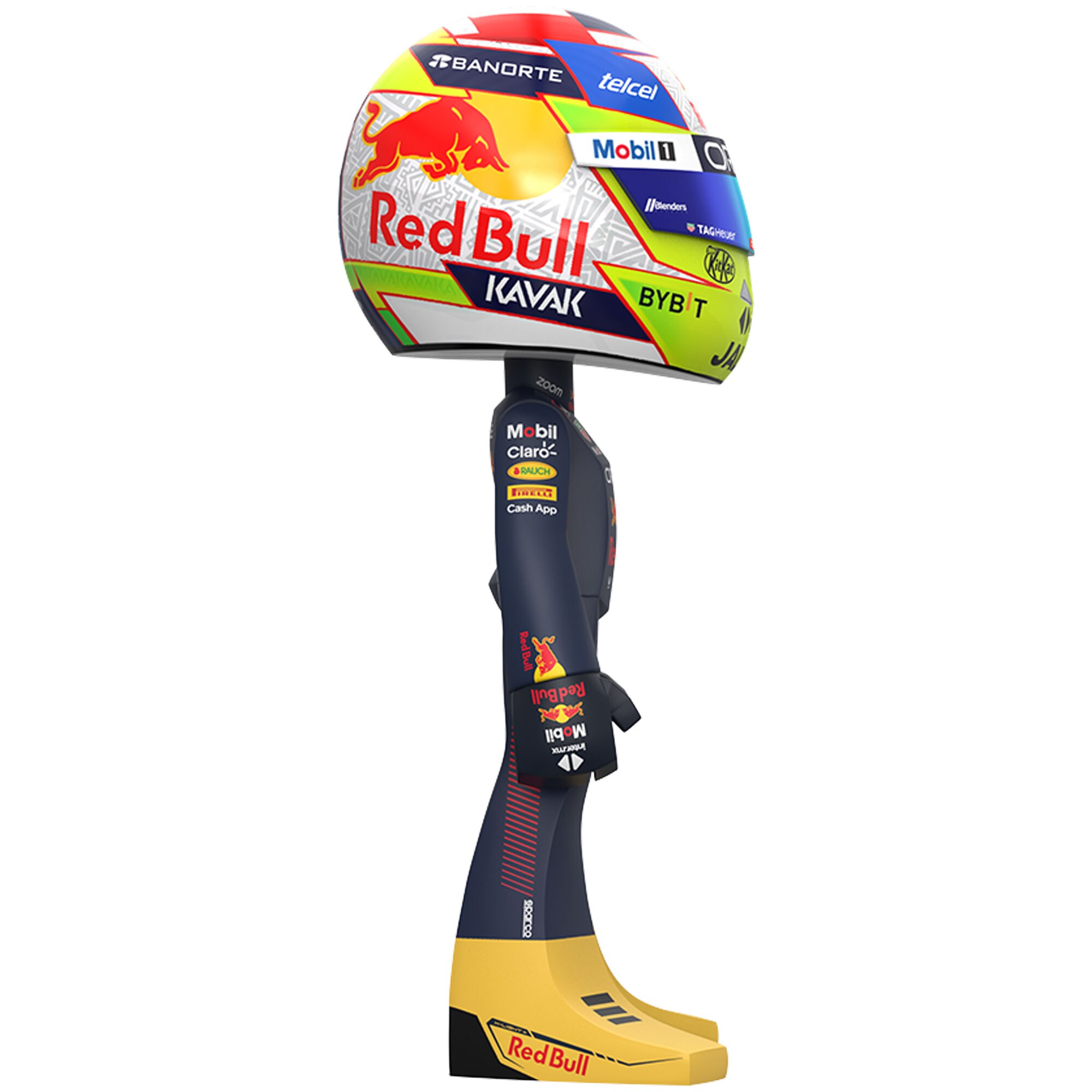 Red Bull Racing Mighty Jaxx 2023 Sergio Perez Collectable Figurine