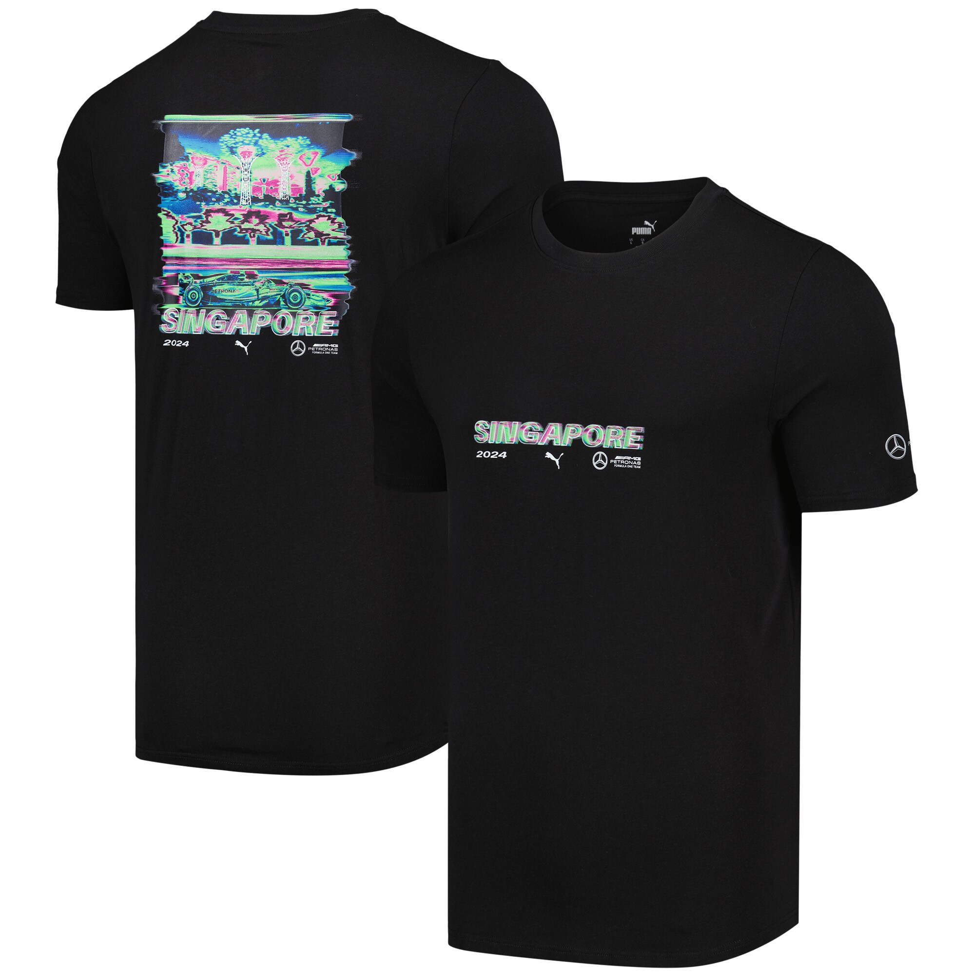 Mercedes AMG Petronas Special Edition Singapore Race T-Shirt by Puma