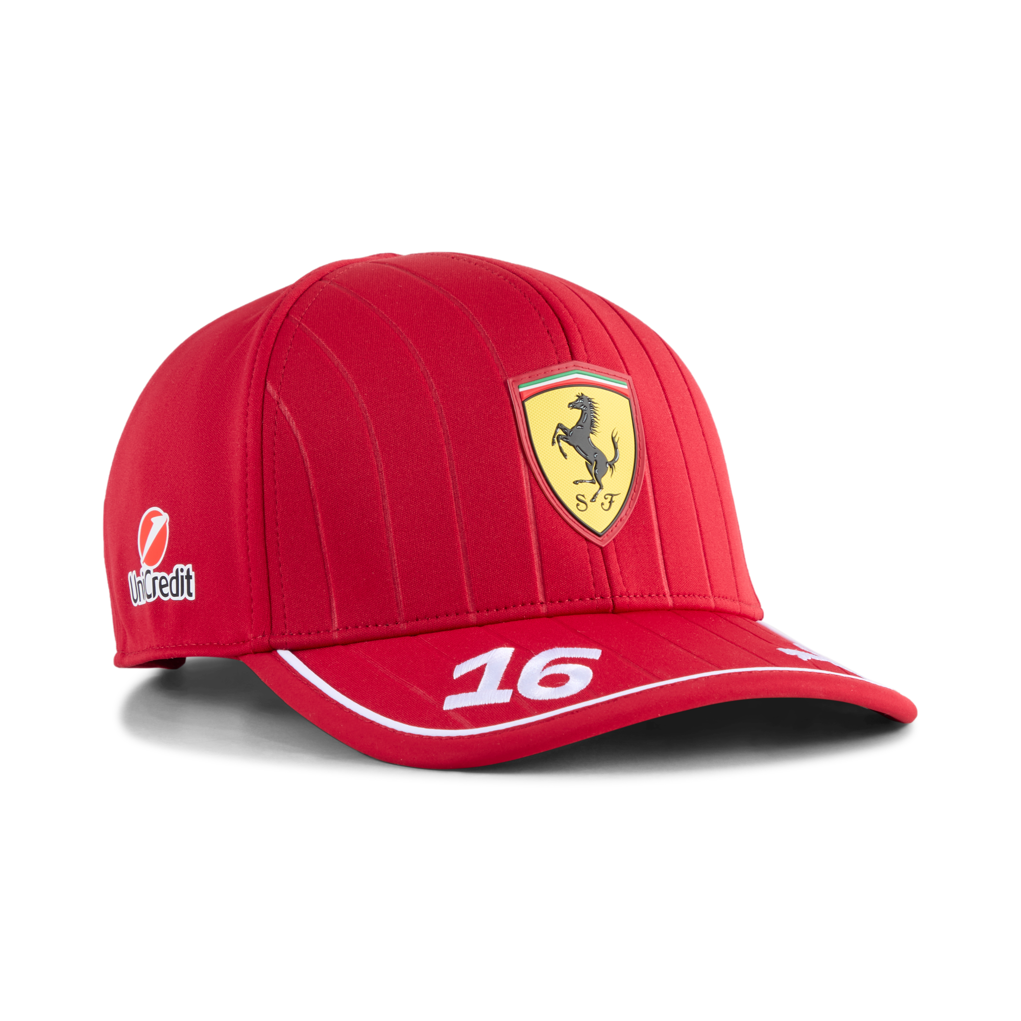 Scuderia Ferrari 2025 Team Charles Leclerc Cap - Red - Kids