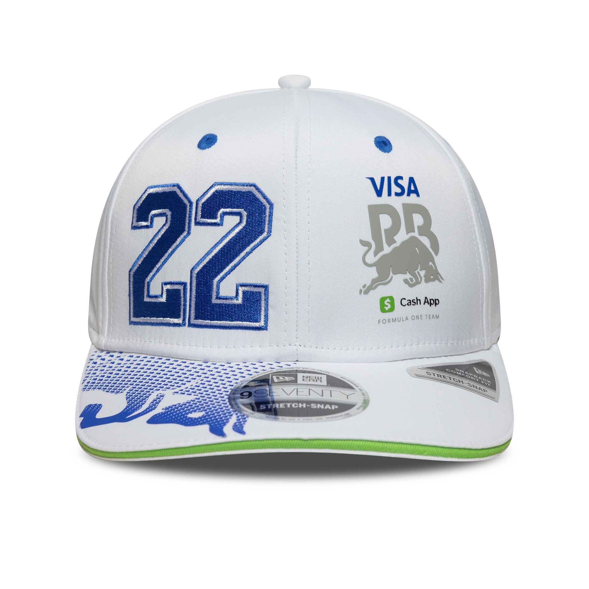 VCARB New Era Yuki Tsunoda 9SEVENTY Team Cap - White