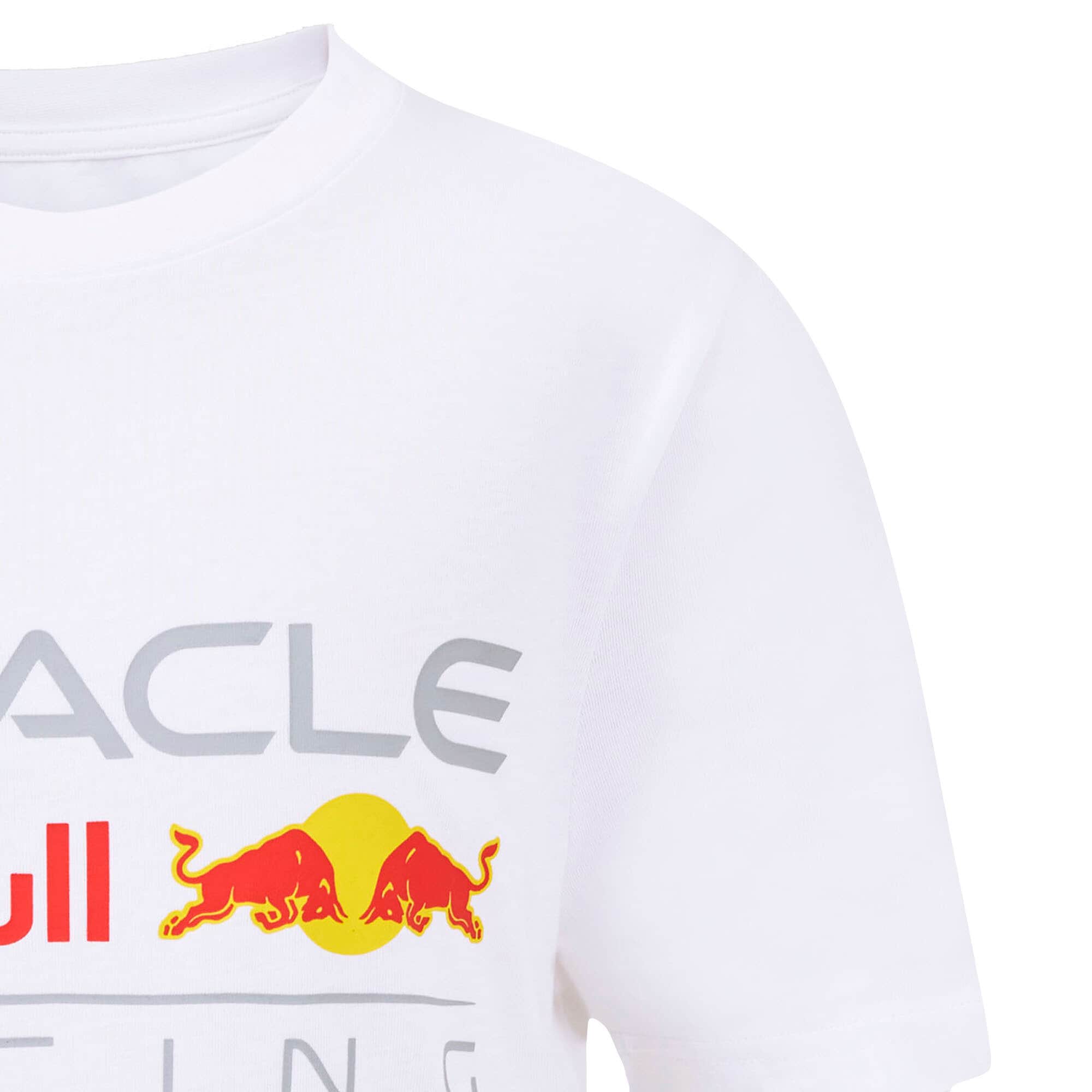 Red Bull Racing Core Logo T-Shirt - White - Kids