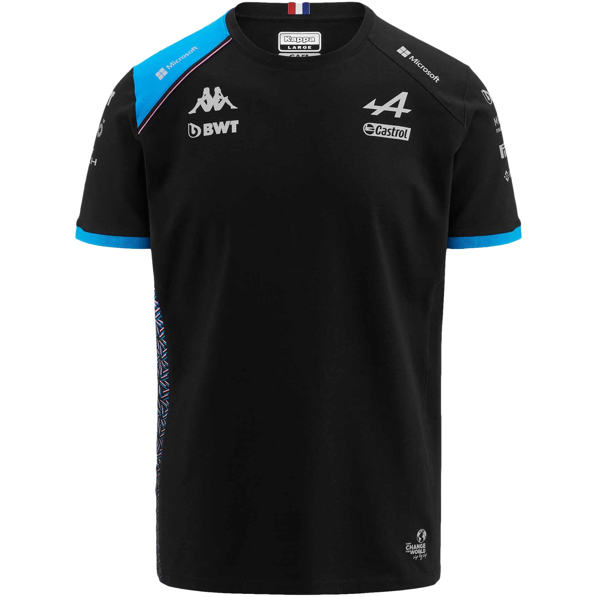 BWT Alpine F1 Team 2023 T-Shirt - Black
