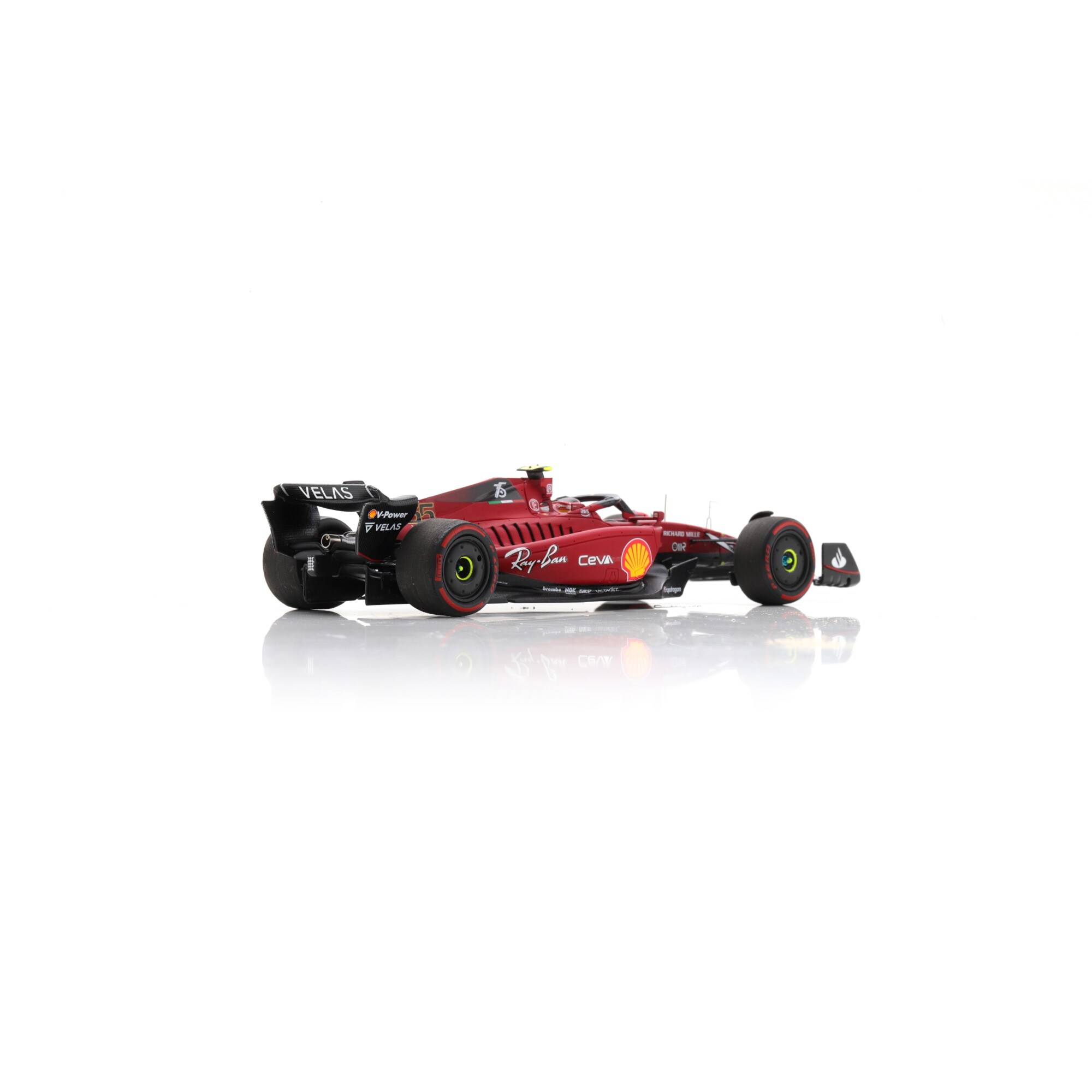 Scuderia Ferrari F1-75 No.55 Winner Great Britain GP Carlos Sainz 1:43 LookSmart Model