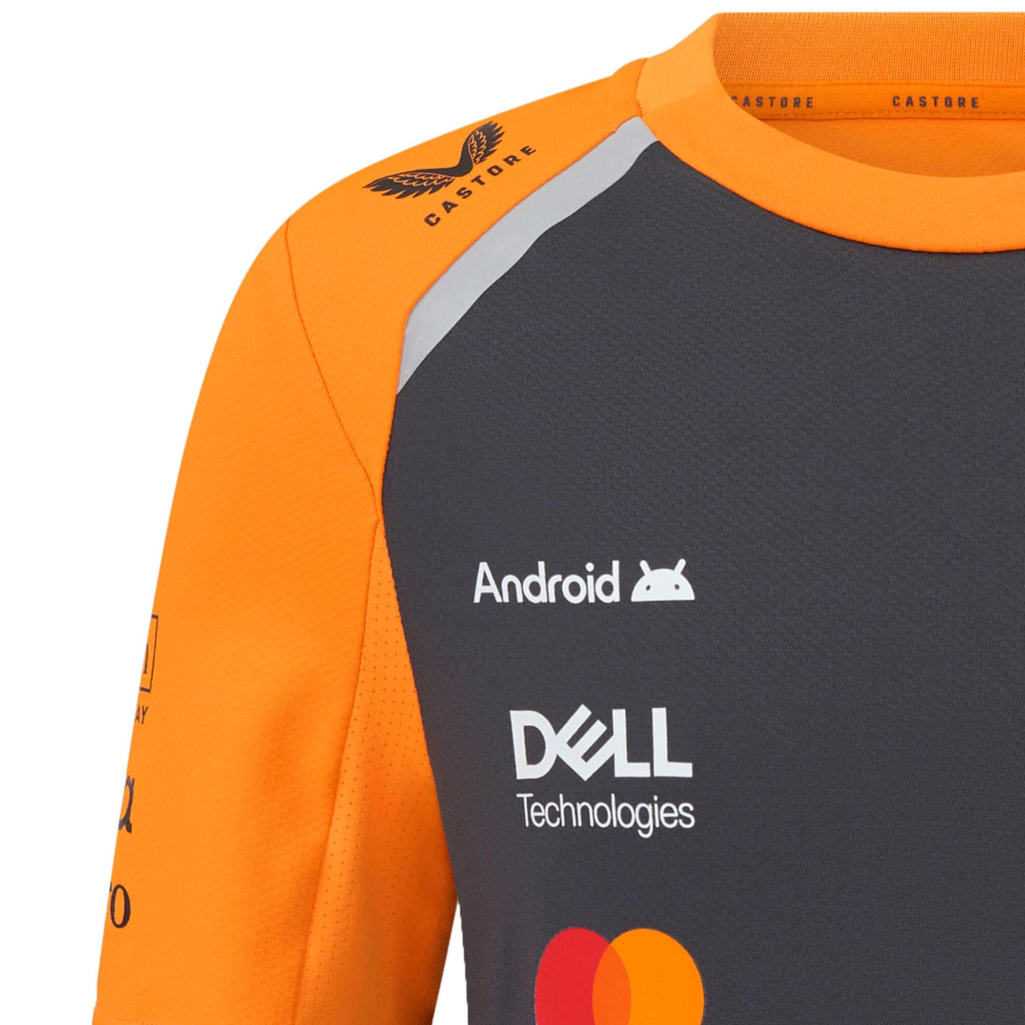 McLaren 2025 Team Oscar Piastri Driver Set Up T-Shirt - Phantom - Kids