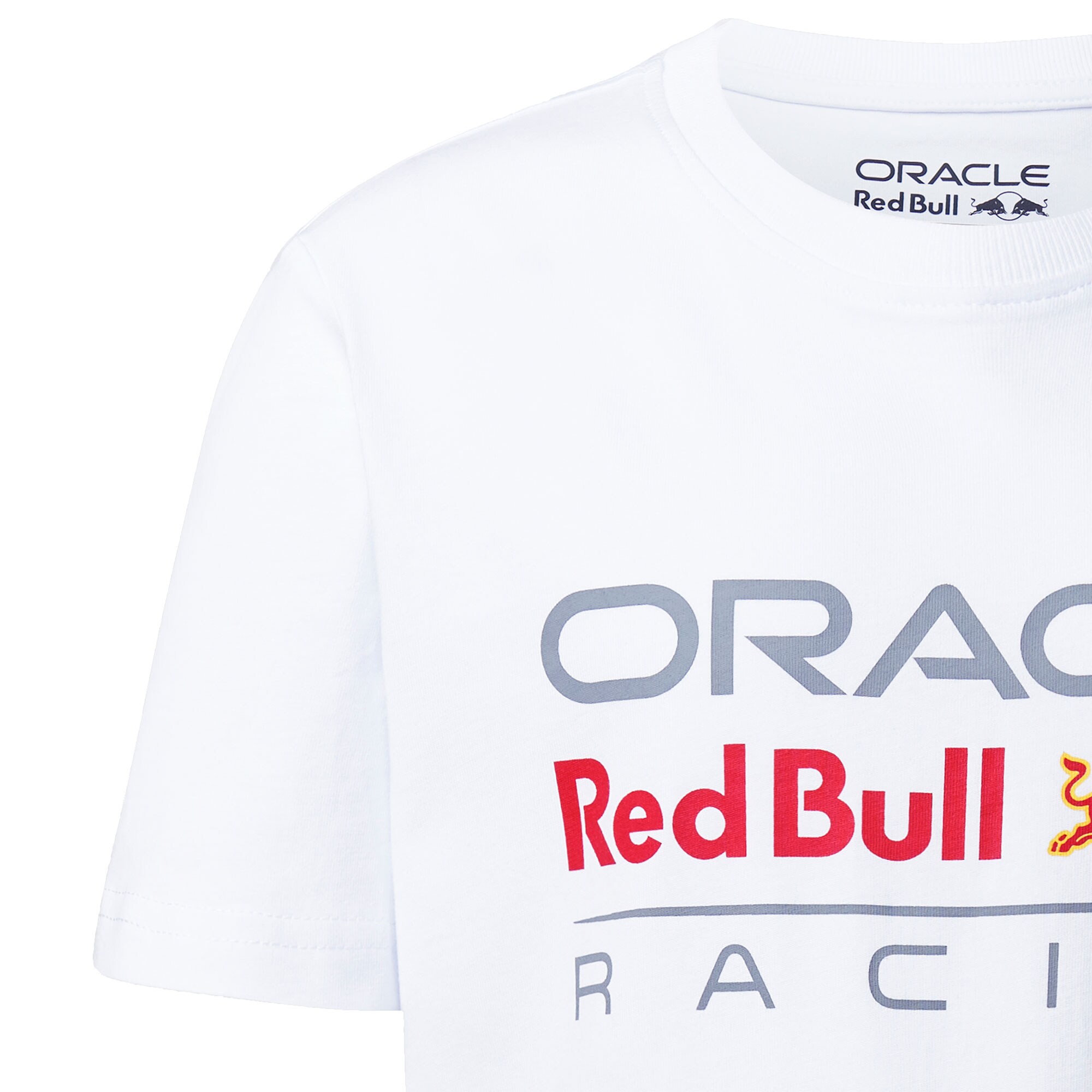 Red Bull Racing Large Logo T-shirt - White - Kids