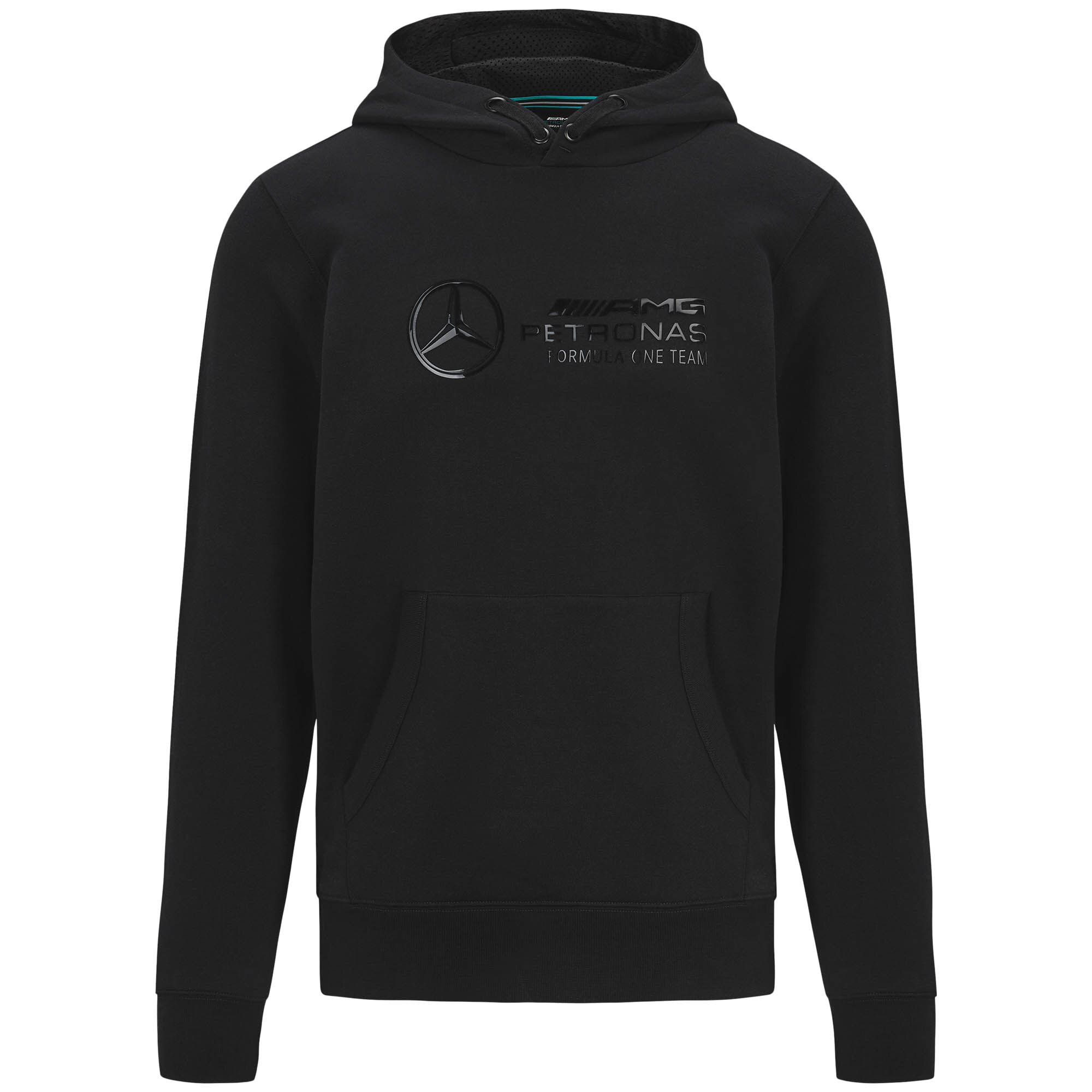 Mercedes AMG Petronas F1 Stealth Large Logo Hooded Sweat