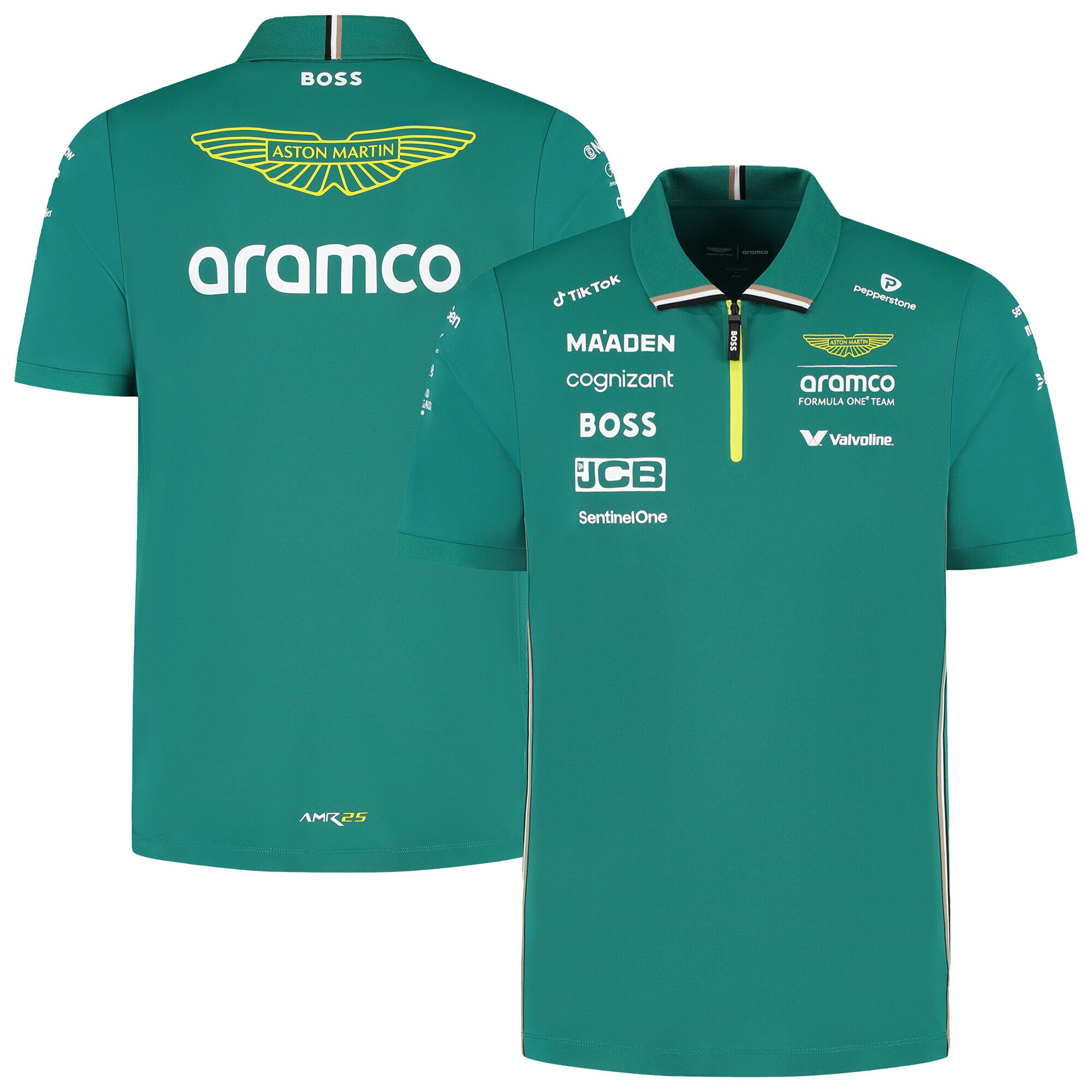 Aston Martin Aramco Cognizant F1 2025 Team Polo
