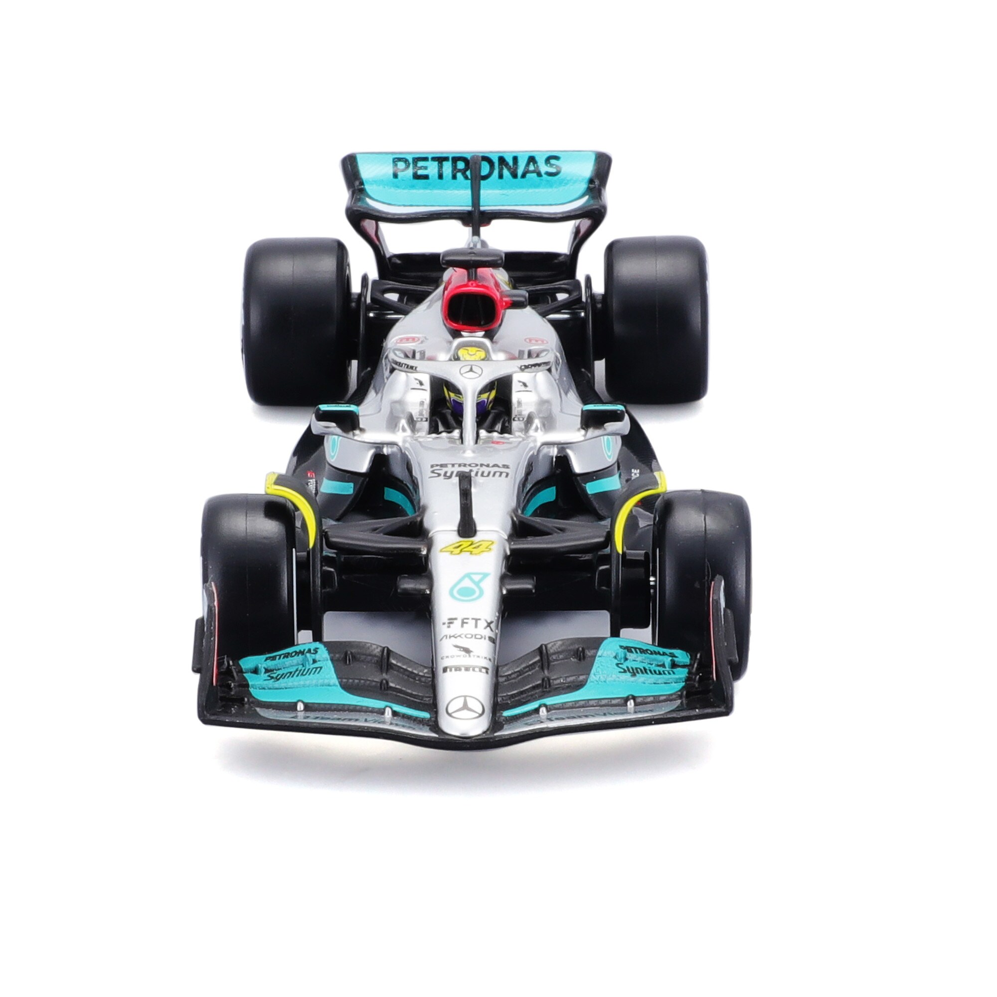 Mercedes 2022 W13 E Performance No.44 - Lewis Hamilton 1:43 Model with Figure