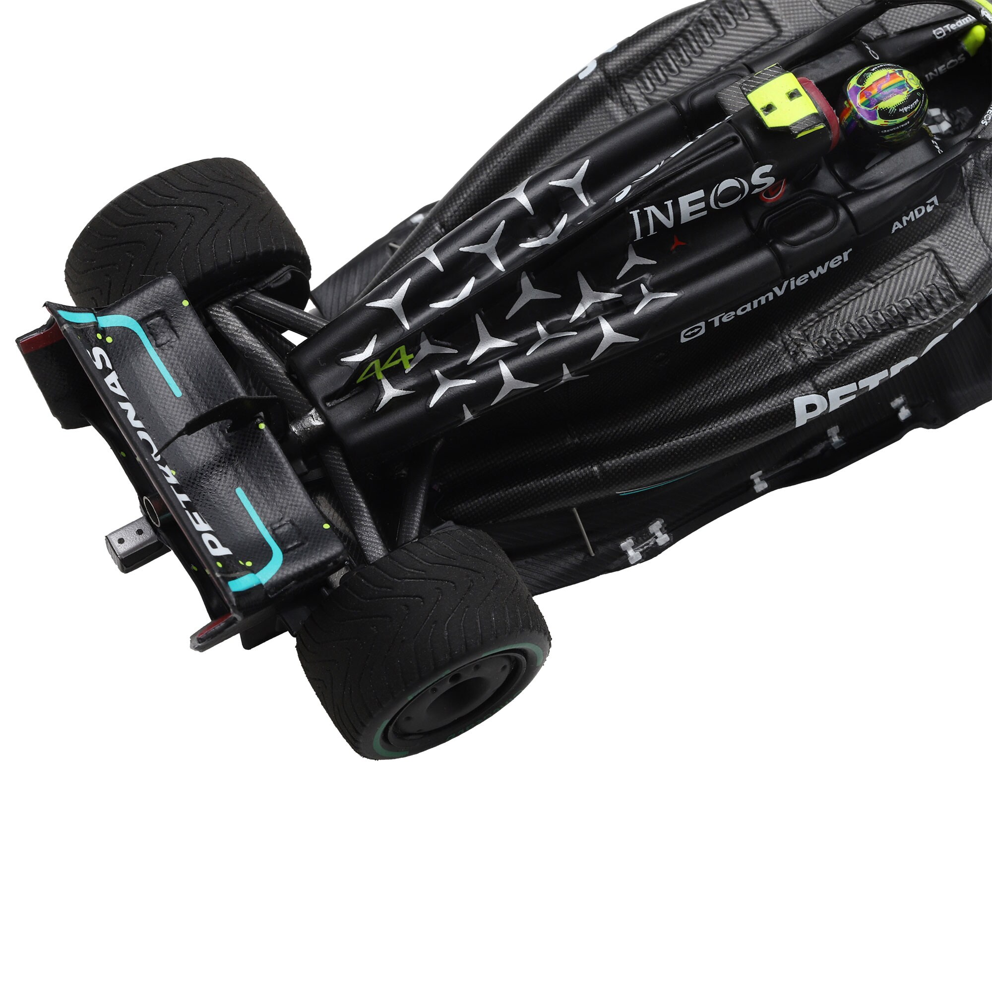 Mercedes AMG Petronas F1 W14 E Performance No.44 Lewis Hamilton 4th Monaco GP 1:43 Spark Model