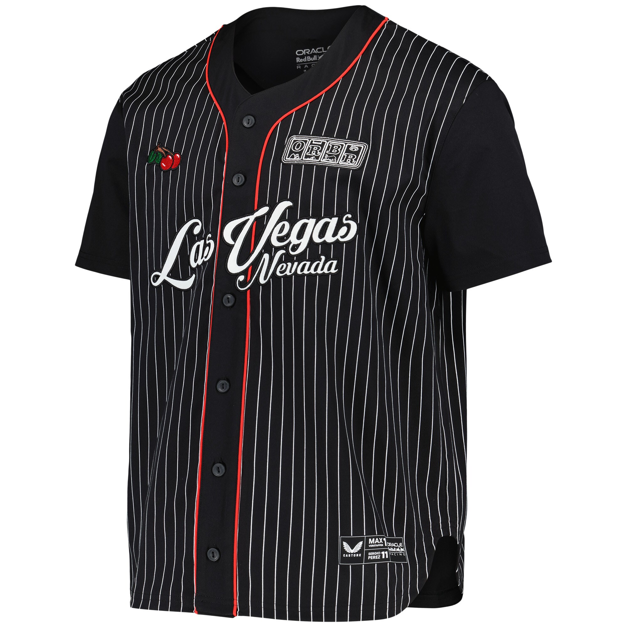 Red Bull Racing Special Edition Las Vegas Baseball Jersey - Unisex