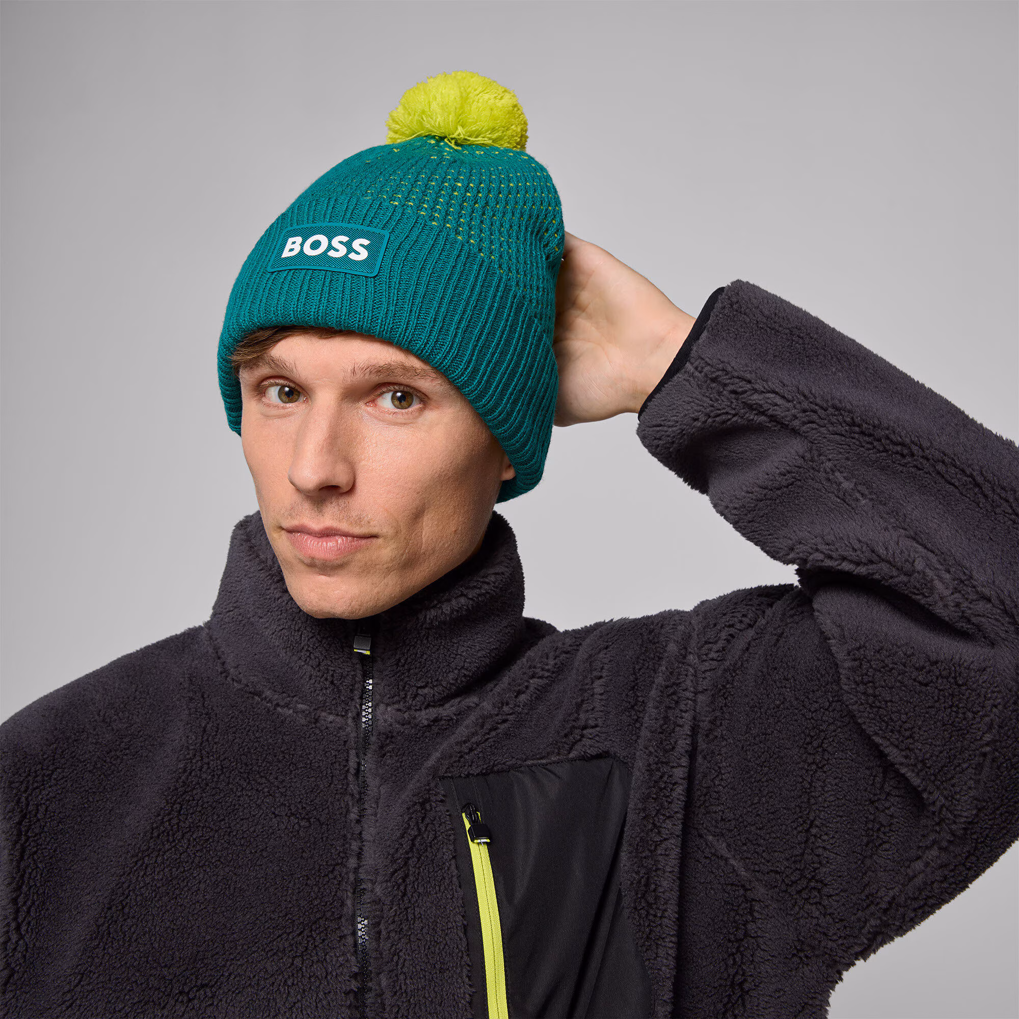 Aston Martin Aramco Cognizant F1 2025 Team Bobble Beanie