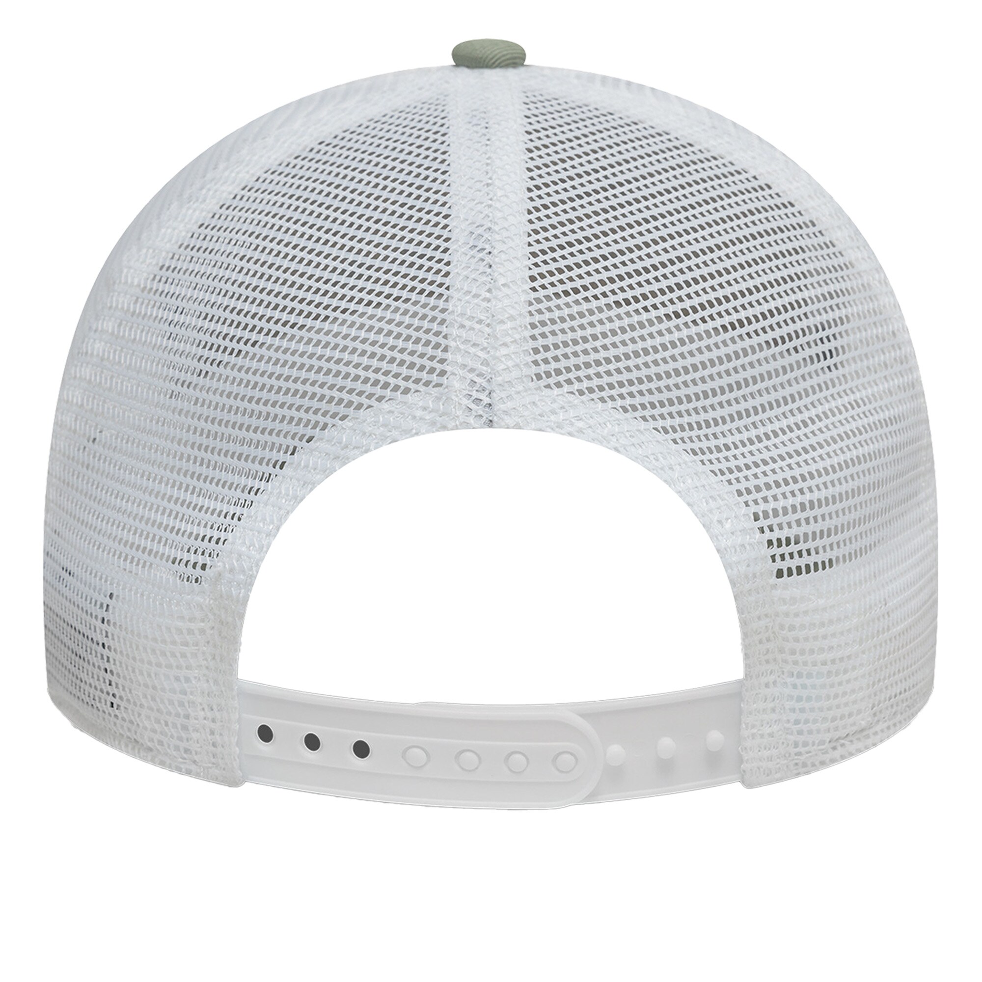 Red Bull Racing New Era Contrast E-Frame Trucker - Light Cream/Green