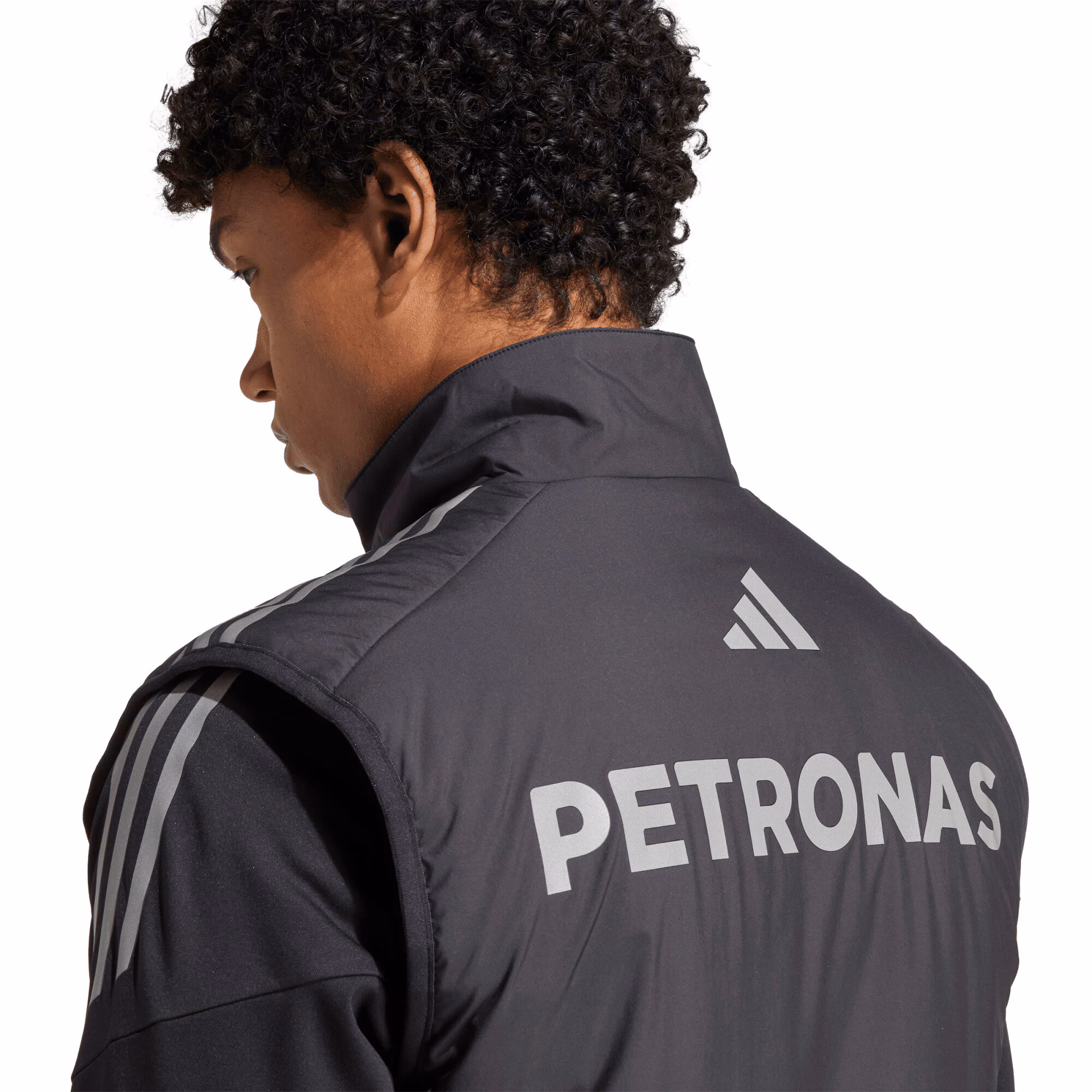Mercedes AMG Petronas adidas F1 Team Mechanics Vest - Black