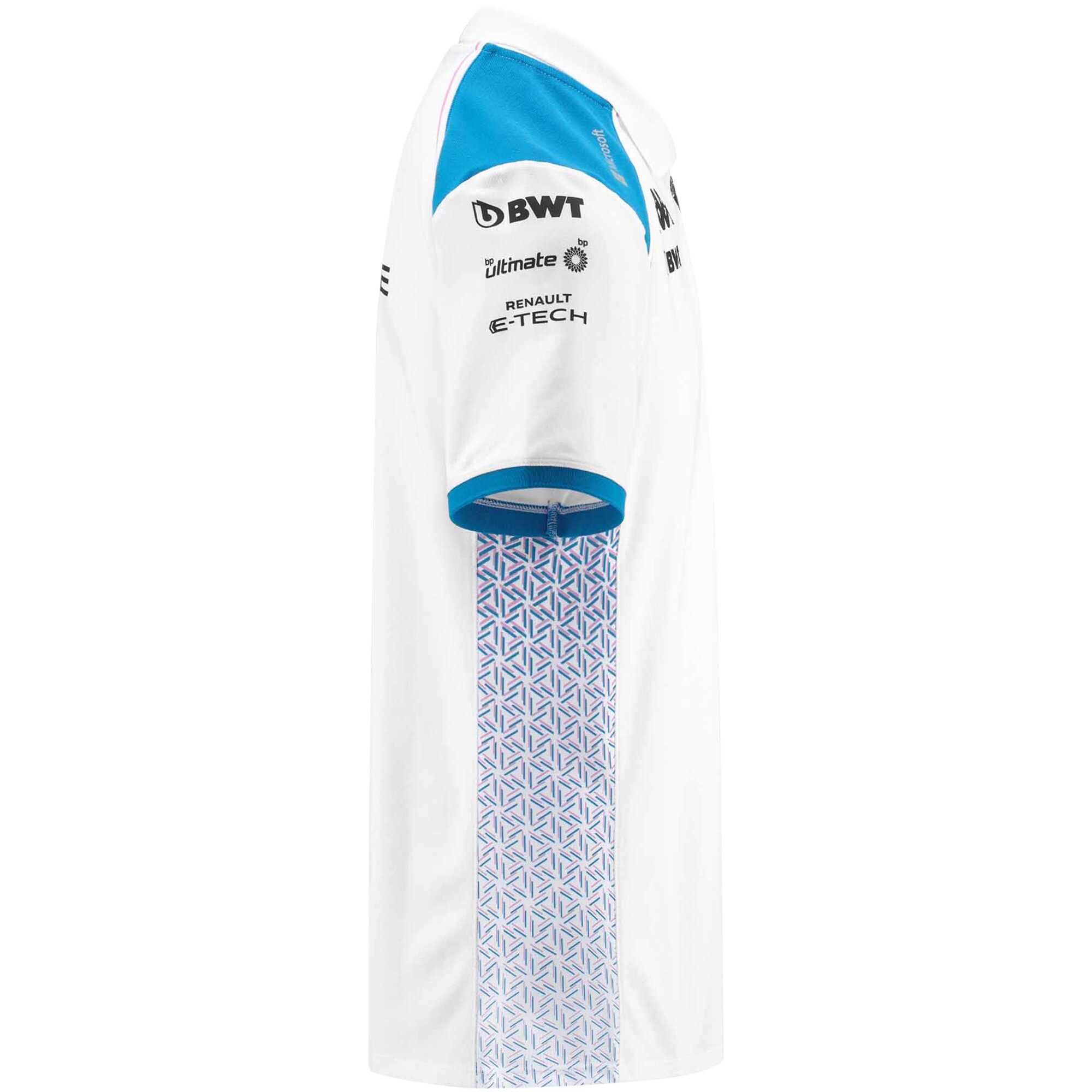 BWT Alpine F1 Team 2023 Polo Shirt - White