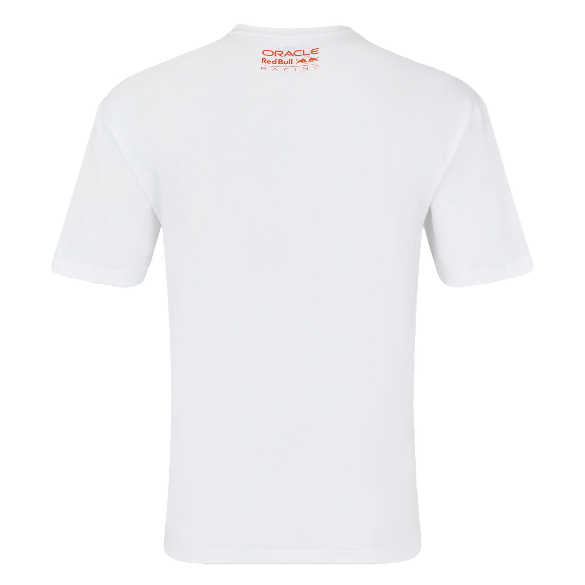 Red Bull Racing Max Verstappen Puzzle Driver T-Shirt - White - Unisex