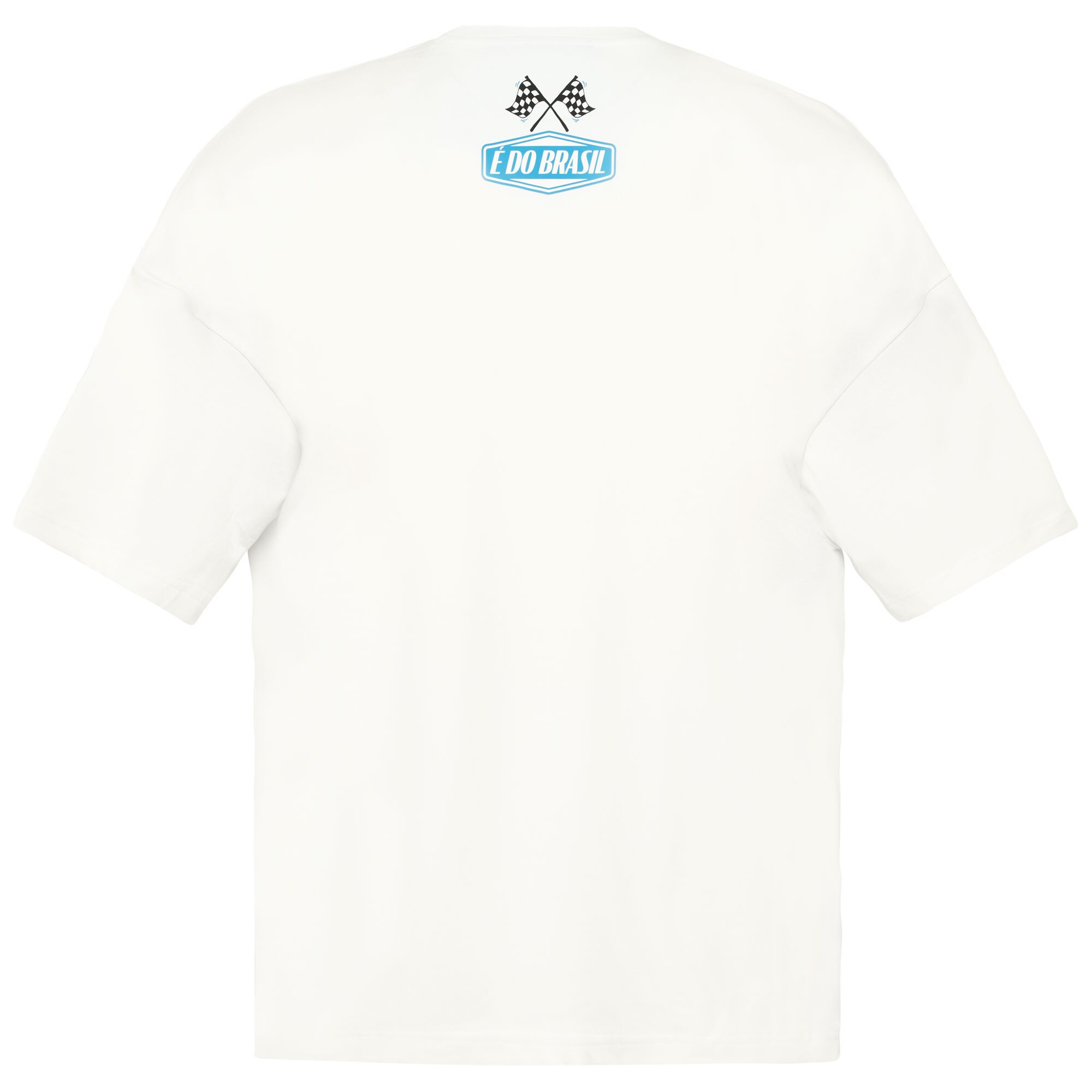 Ayrton Senna x Netflix Oversized Graphic T-Shirt - White