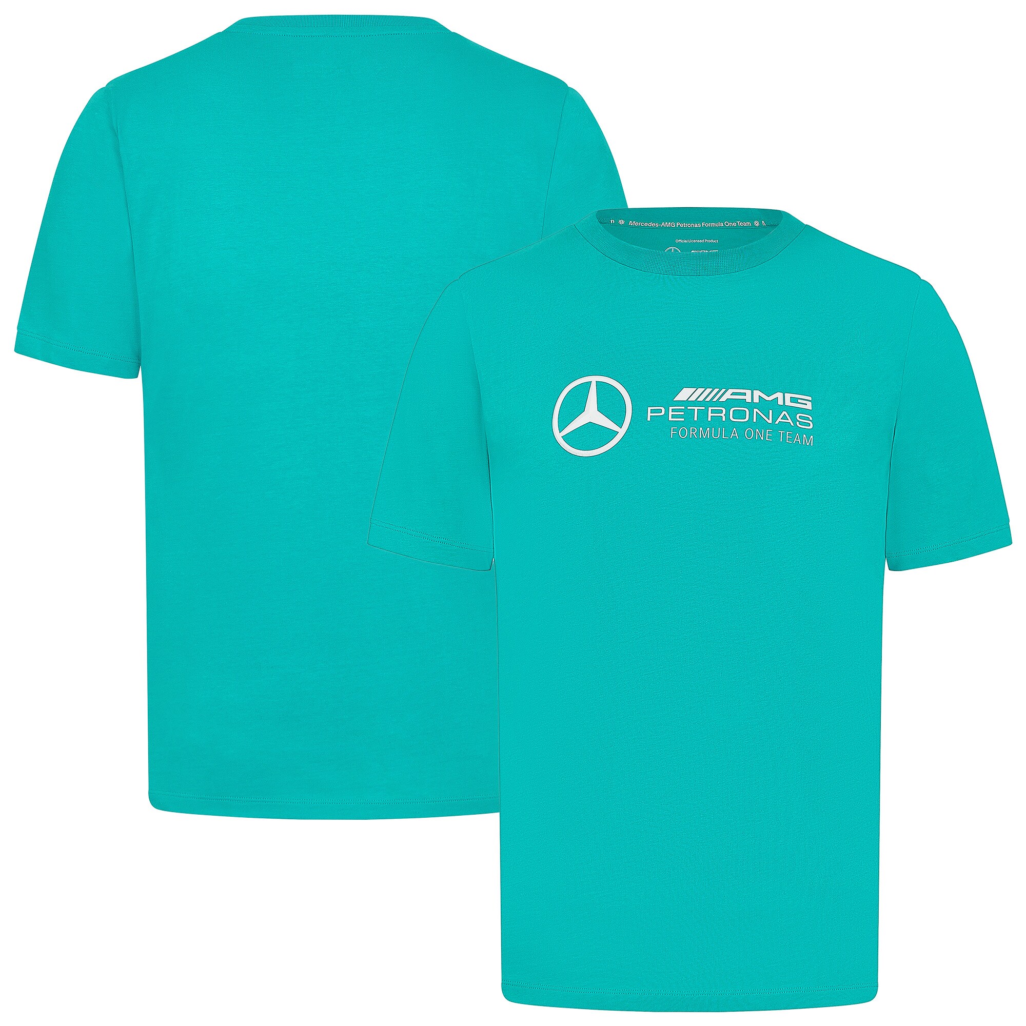 Mercedes AMG Petronas F1 Logo T-Shirt - Teal