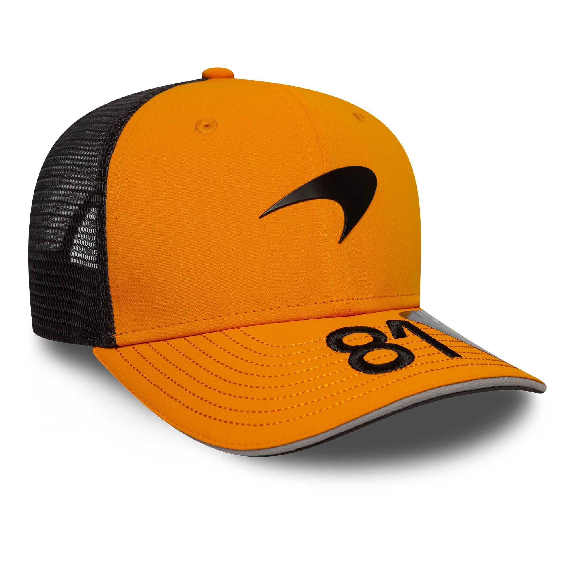 McLaren New Era Oscar Piastri 9SEVENTY Stretch Snap Cap - Papaya - Kids