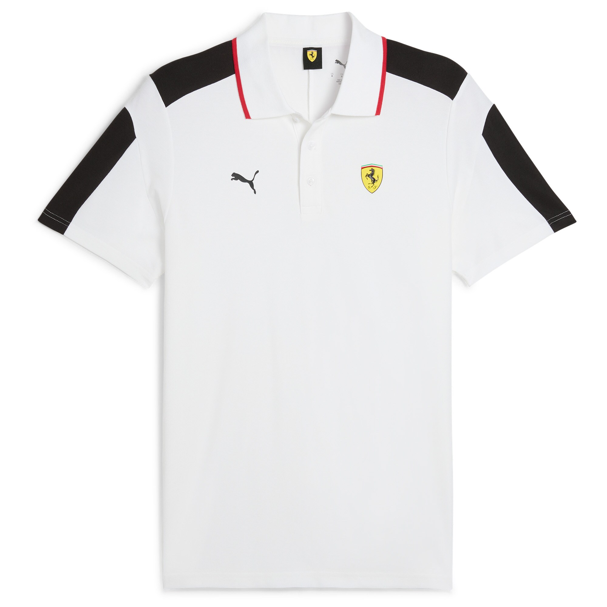 Scuderia Ferrari Race MT7 Polo by Puma - White
