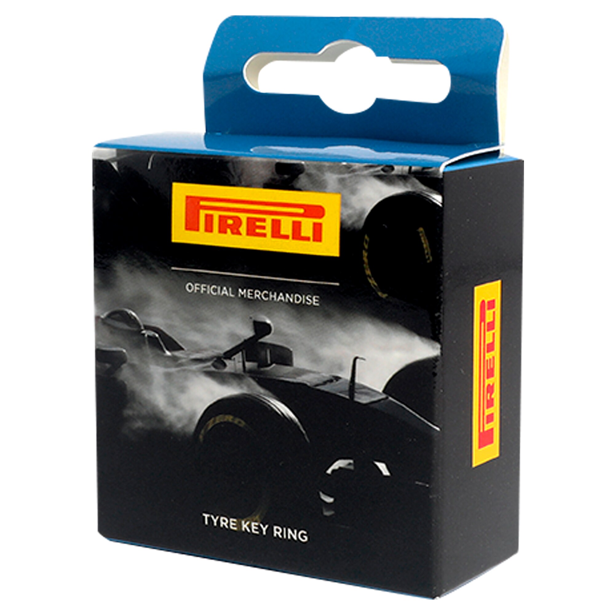 Pirelli Wet Tyre Keyring - Blue