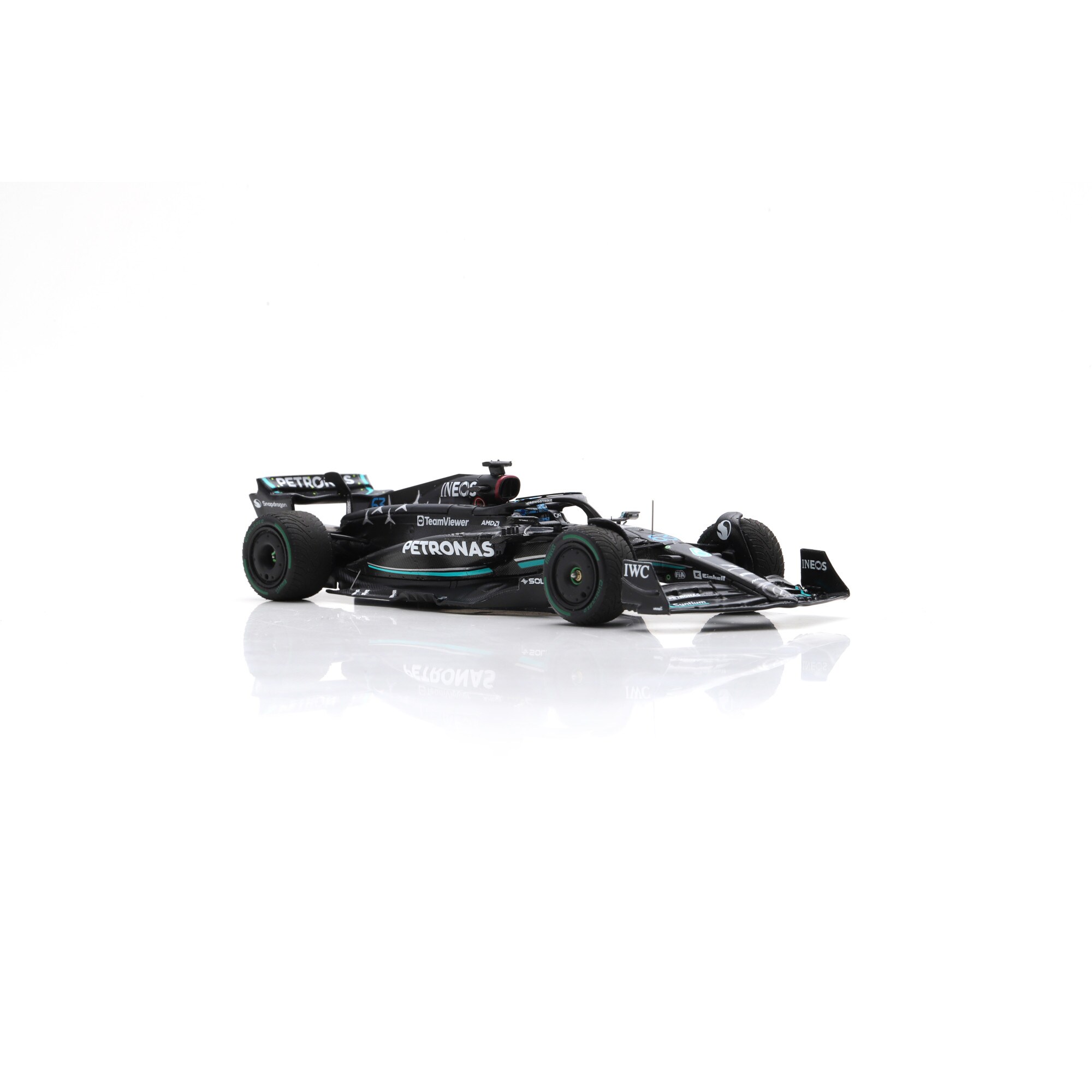 Mercedes AMG Petronas F1 W14 E Performance No.63 George Russell 5th Monaco GP 1:43 Spark Model