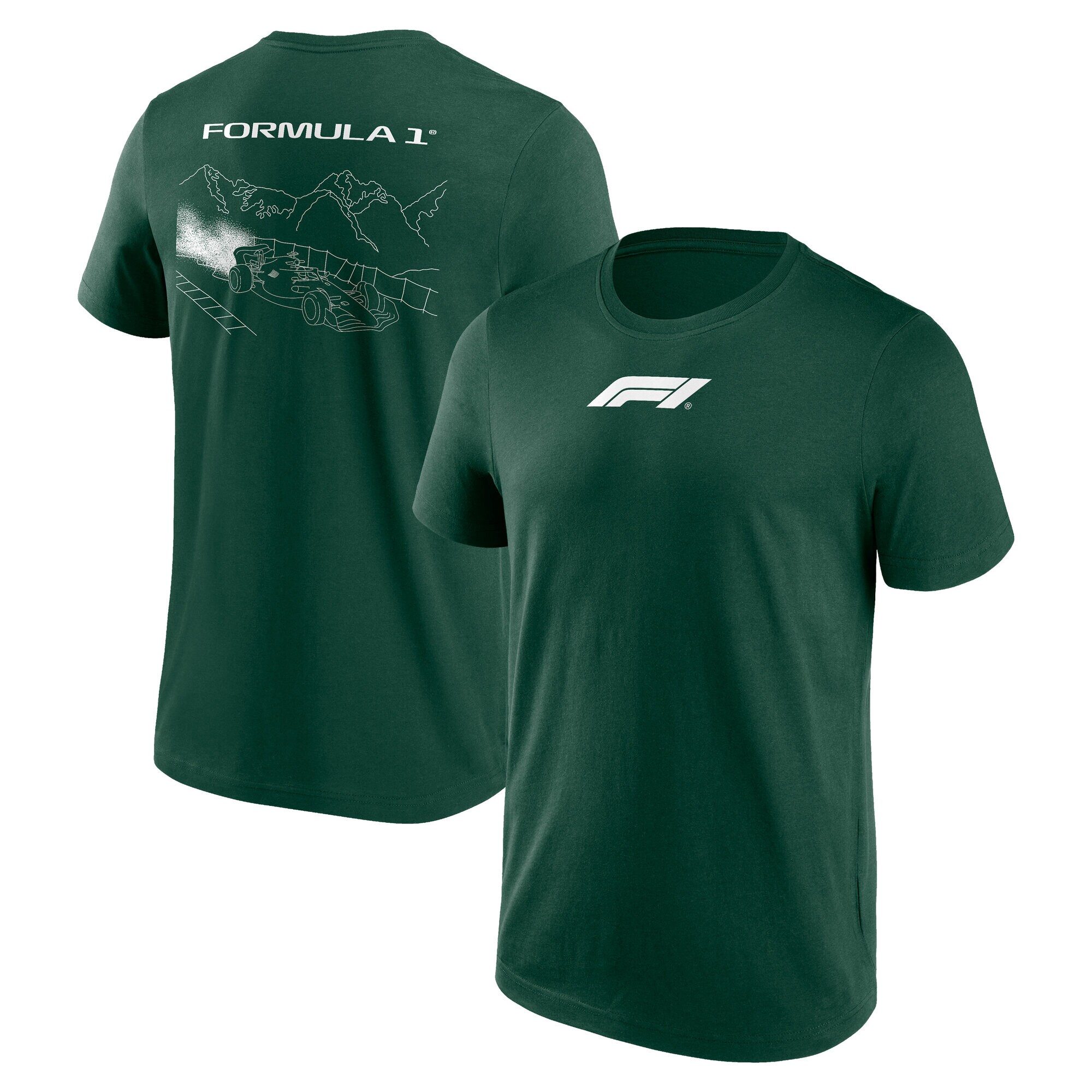 Formula 1 Ski Graphic T-Shirt - Green