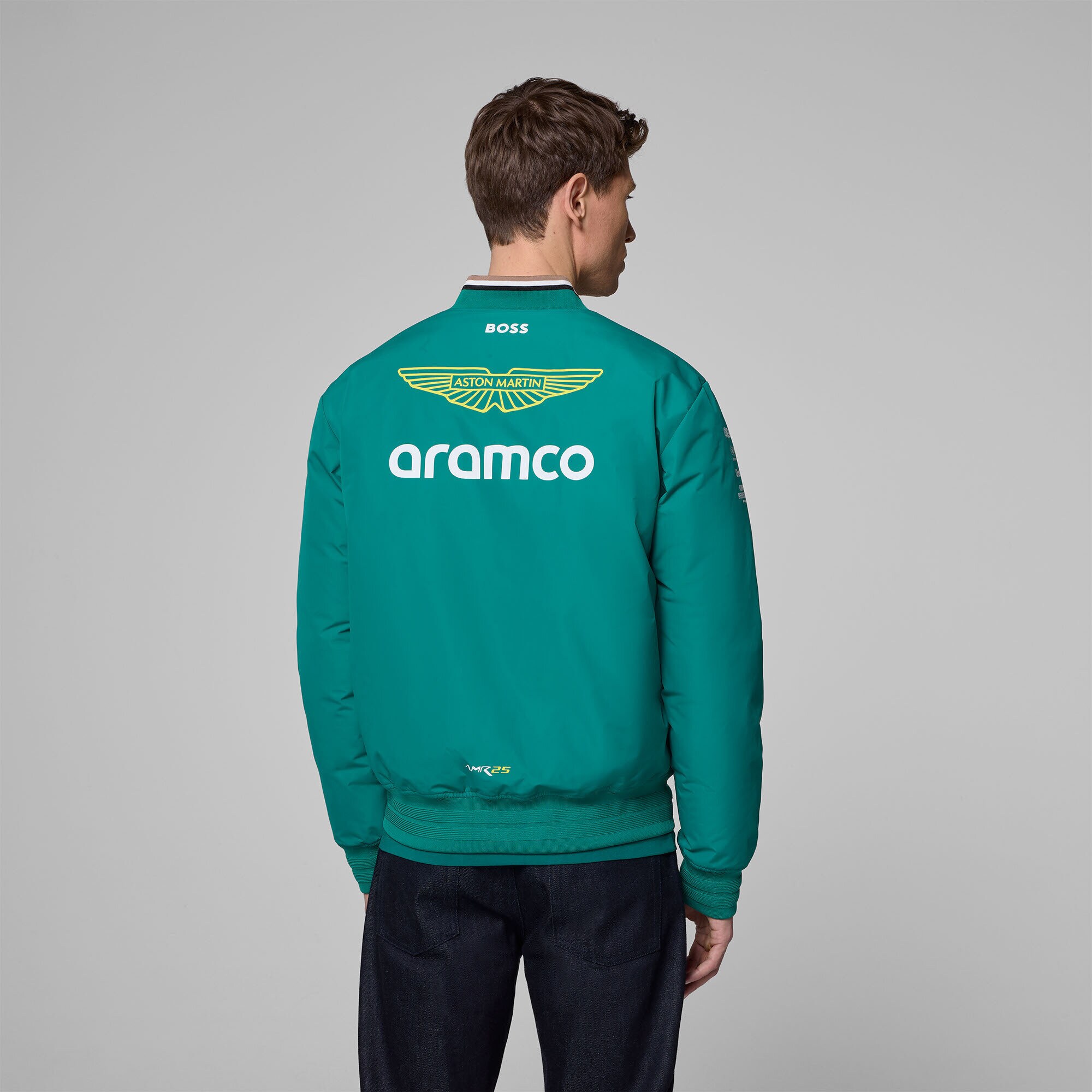 Aston Martin Aramco Cognizant F1 2025 Team Bomber Jacket