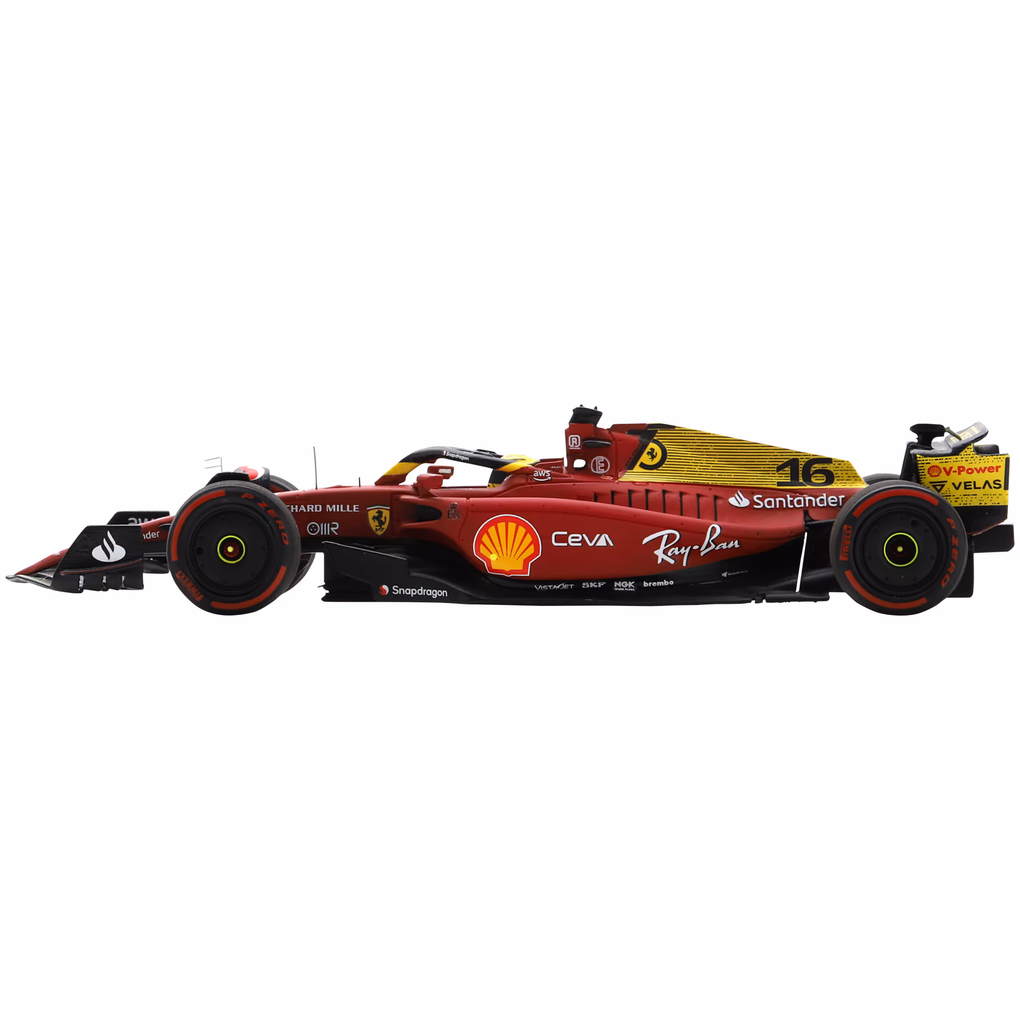 Scuderia Ferrari F1-75 - No.16 Italian GP Charles LeClerc 1:43 LookSmart Model
