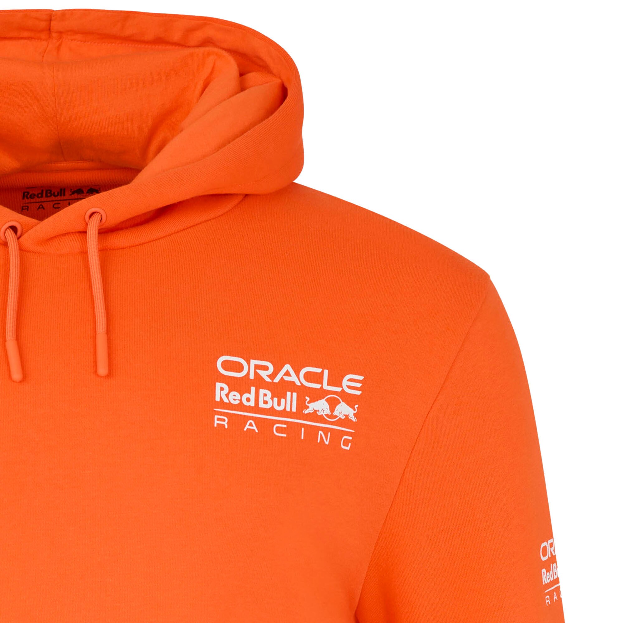 Red Bull Racing Max Verstappen Puzzle Driver Hoodie - Orange - Unisex