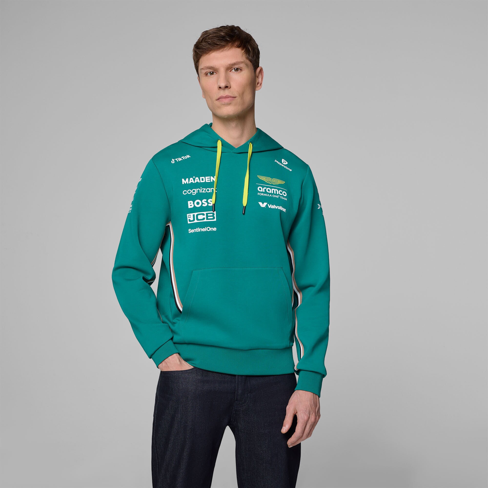 Aston Martin Aramco Cognizant F1 2025 Team Driver Hoodie