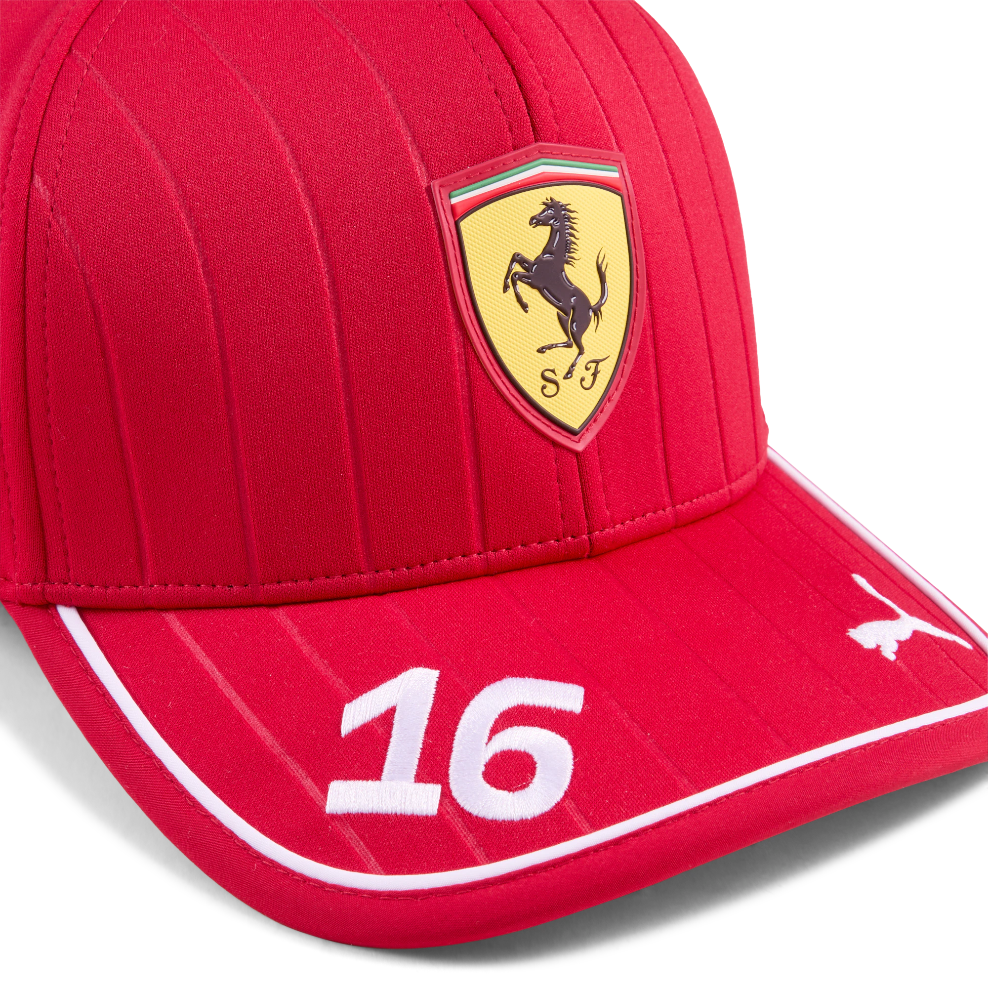 Scuderia Ferrari 2025 Team Charles Leclerc Cap - Red