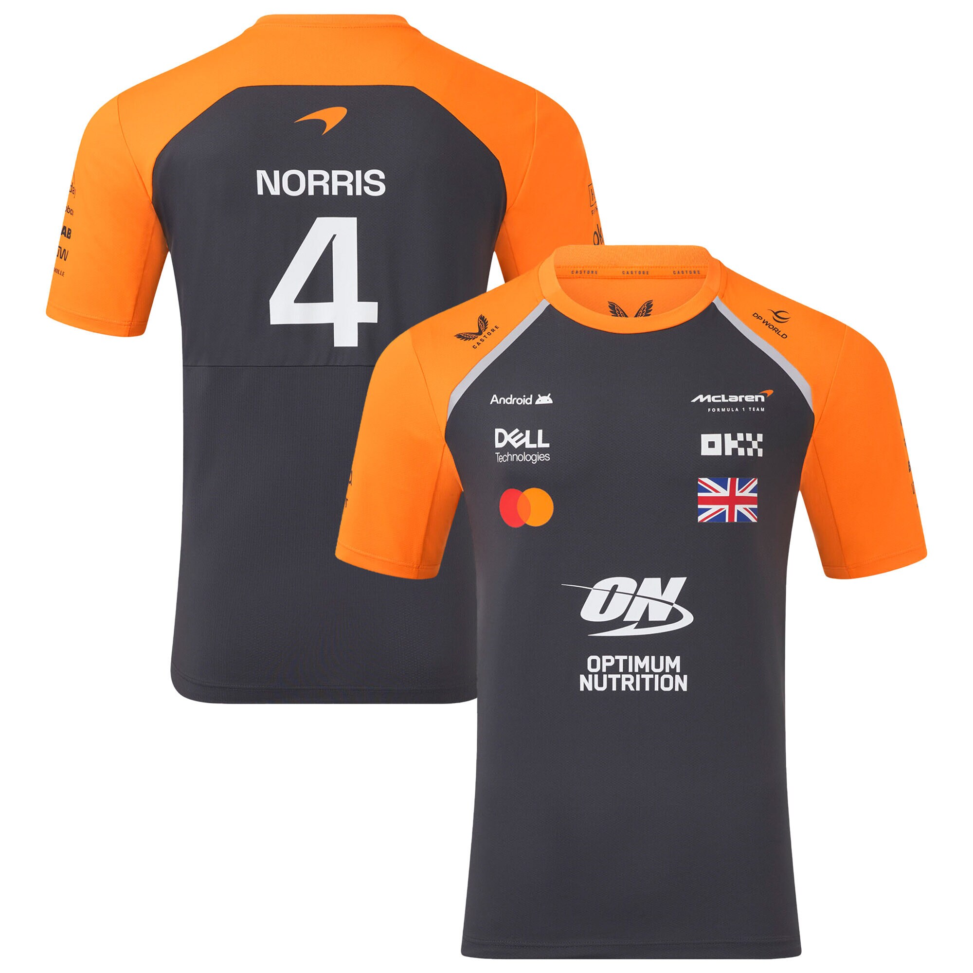 McLaren 2025 Team Lando Norris Driver Set Up T-Shirt - Phantom