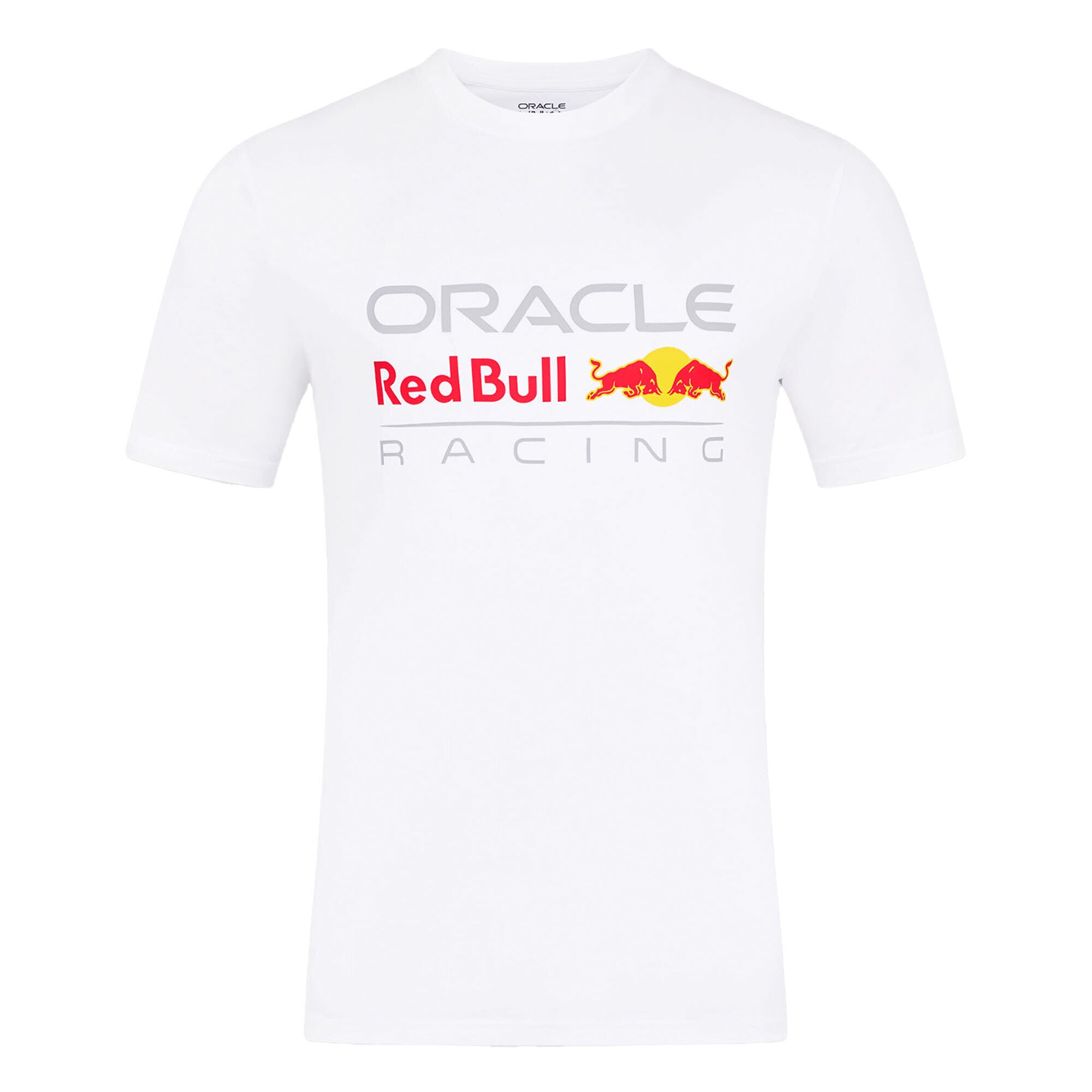 Red Bull Racing Core Logo T-Shirt - White - Unisex