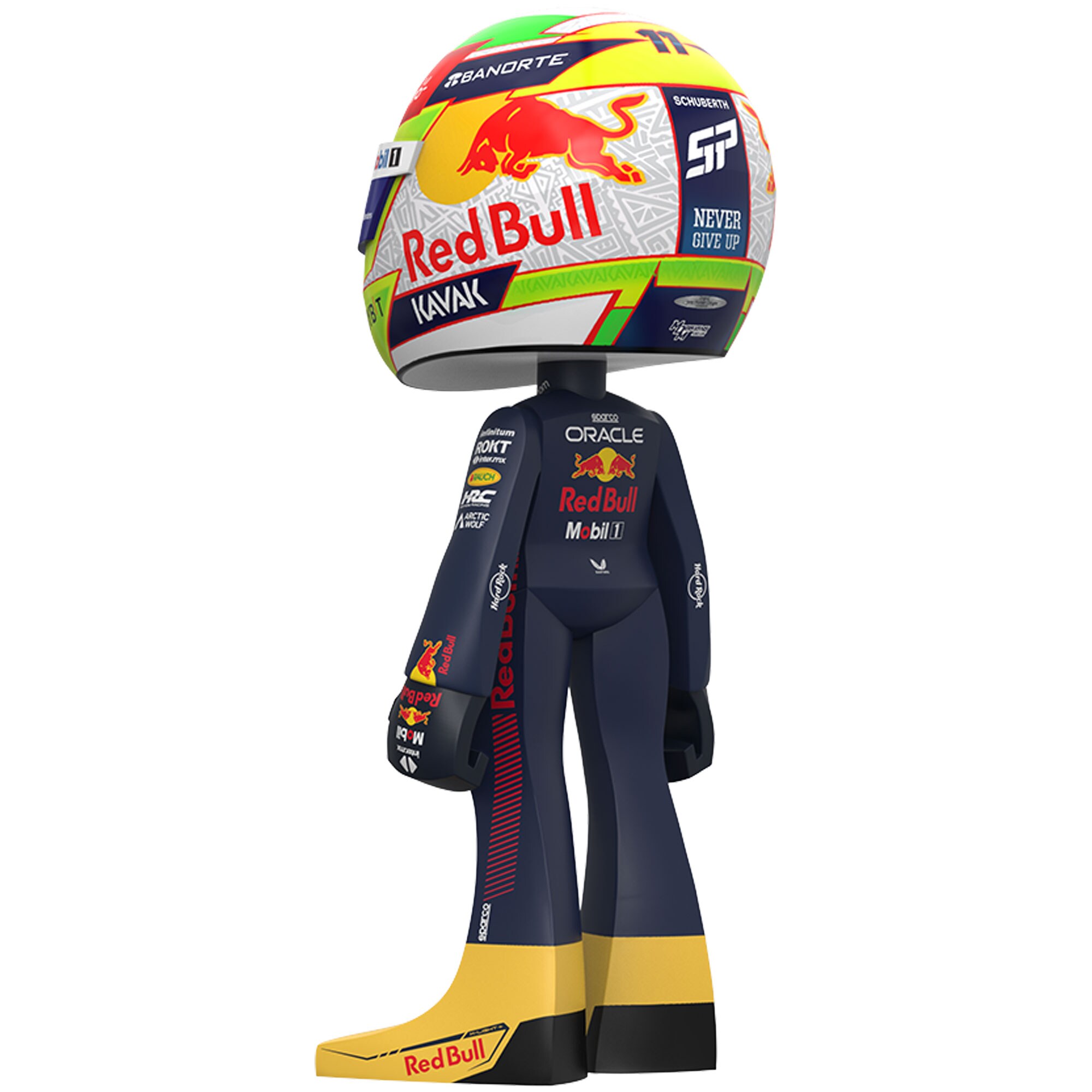 Red Bull Racing Mighty Jaxx 2023 Sergio Perez Collectable Figurine
