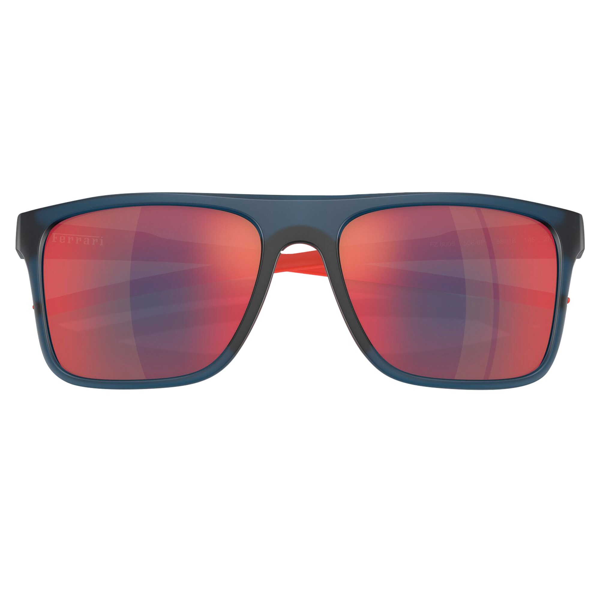 Scuderia Ferrari Aerodynamic Sunglasses - Matt Black with Red