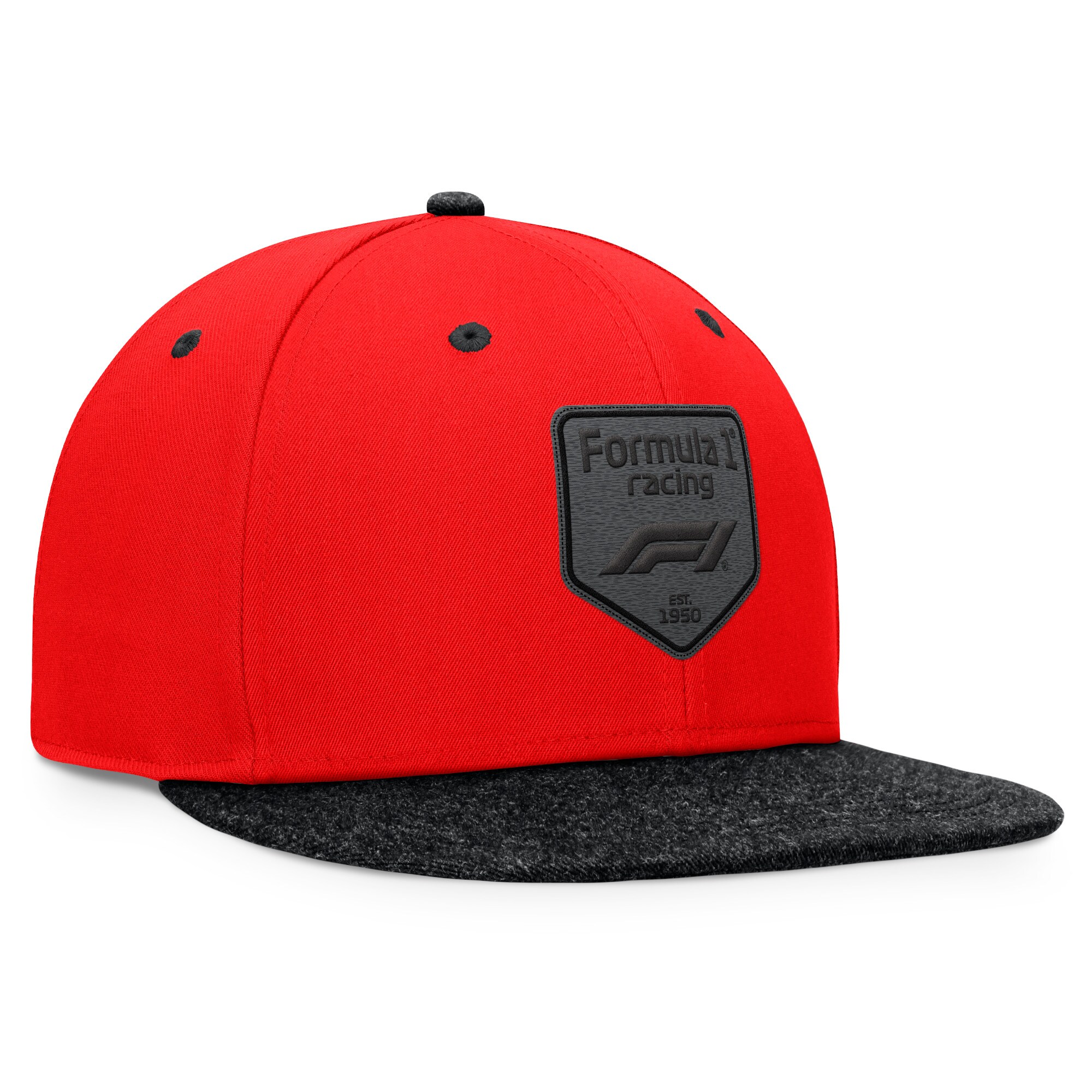 Formula 1 Slider Flat Brim Snapback Cap