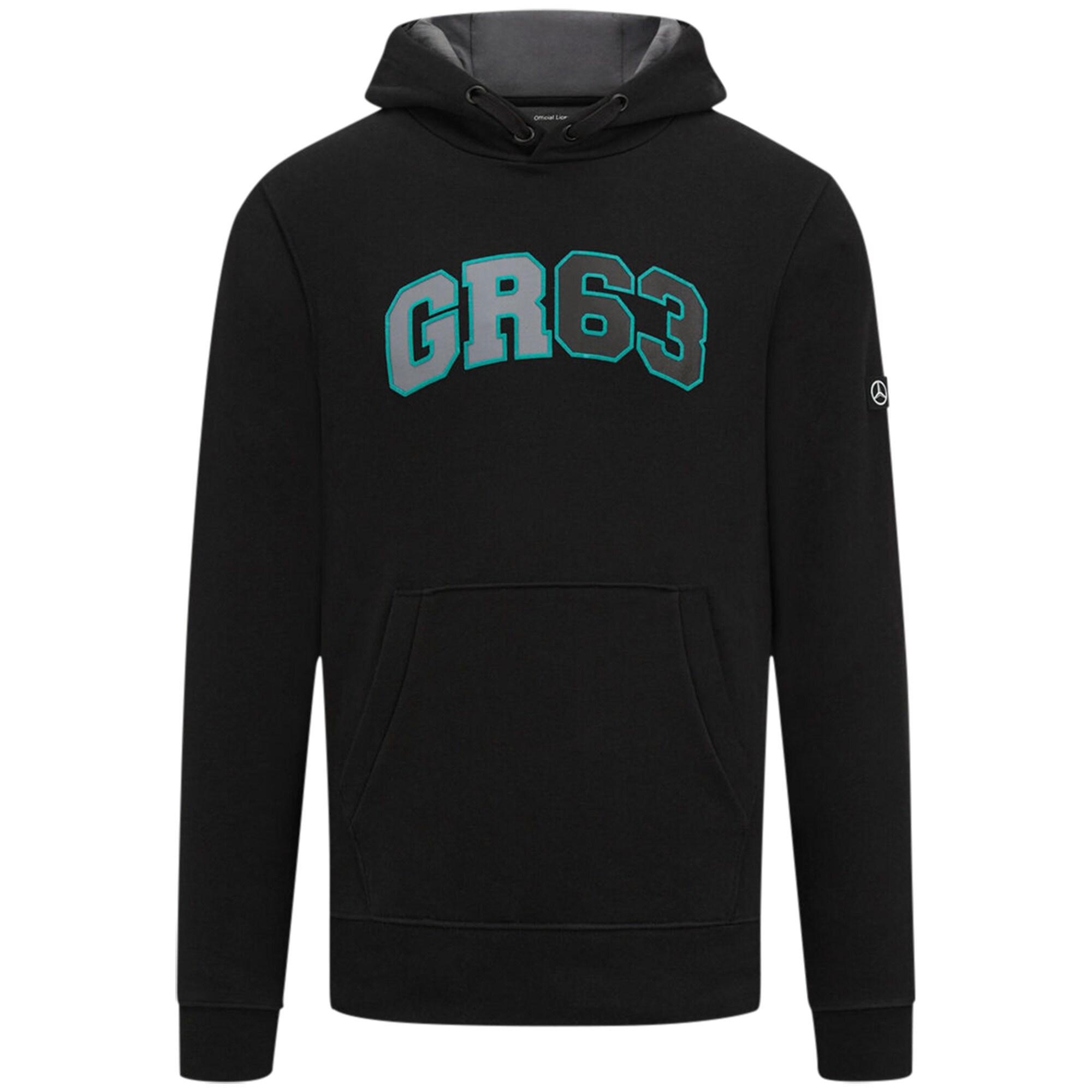 Mercedes AMG Petronas F1 George Russell 63 Hooded Sweat - Black