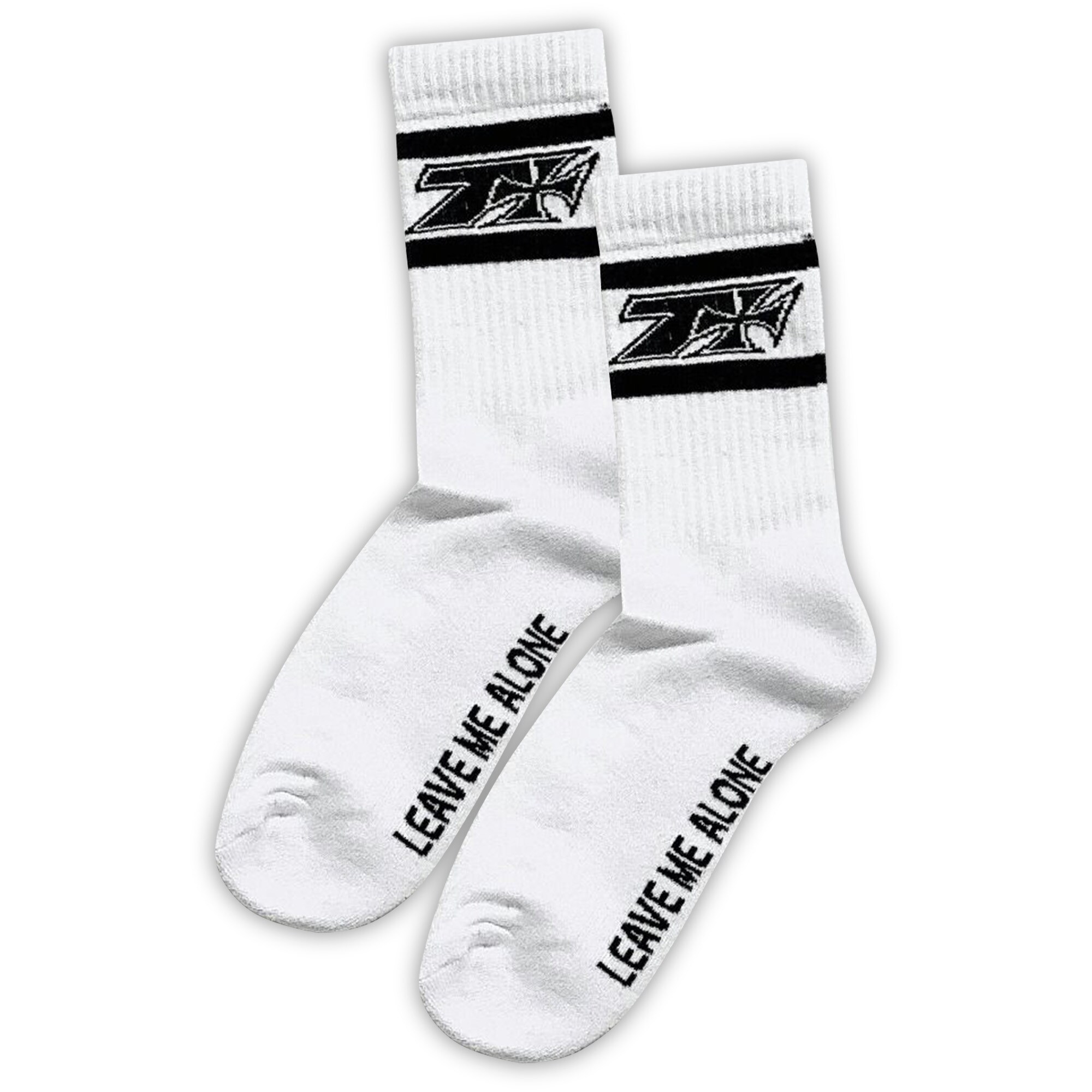Kimi Leave Me Alone Crew Socks