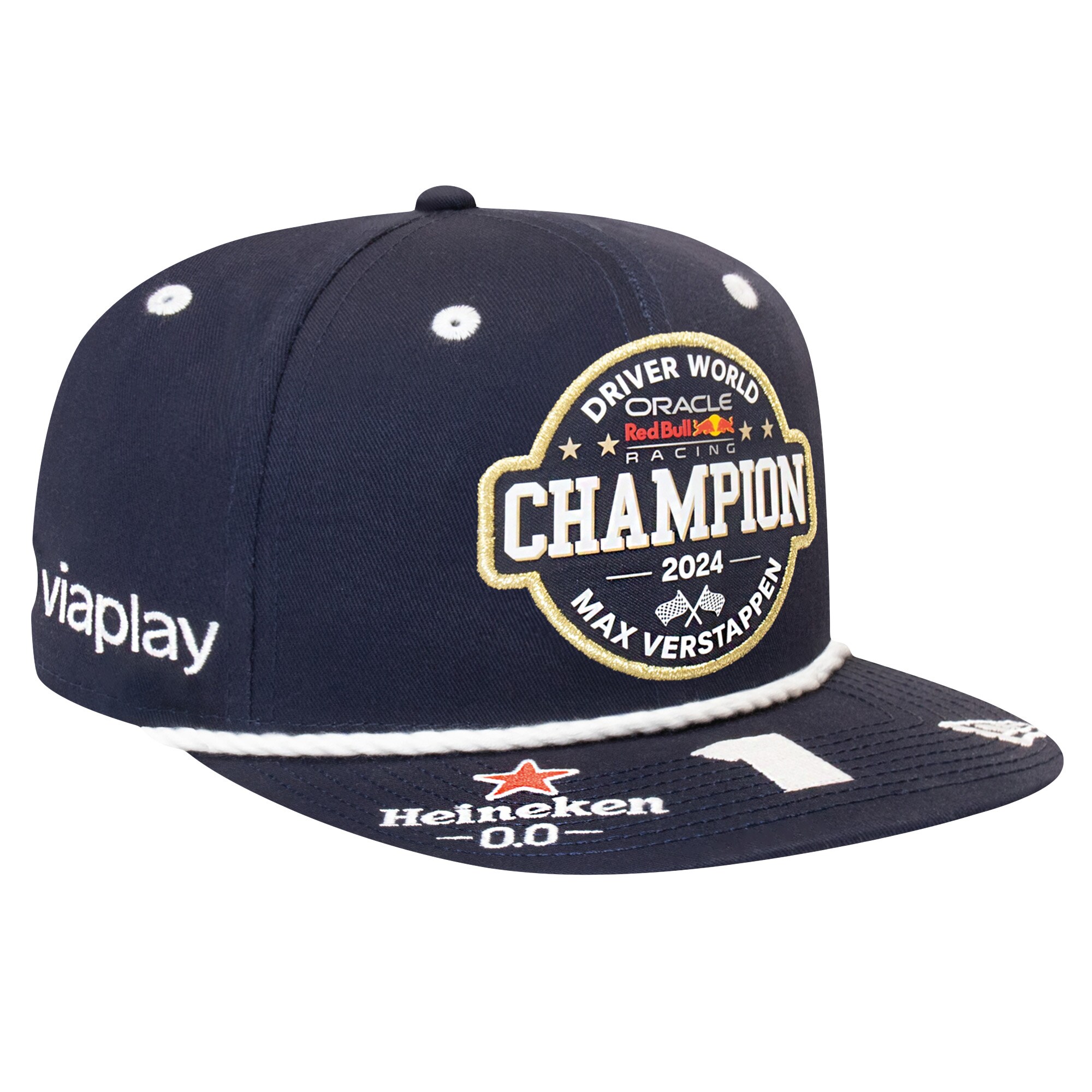 Red Bull Racing New Era Max Verstappen Drivers World Champion 2024 9FIFTY Cap