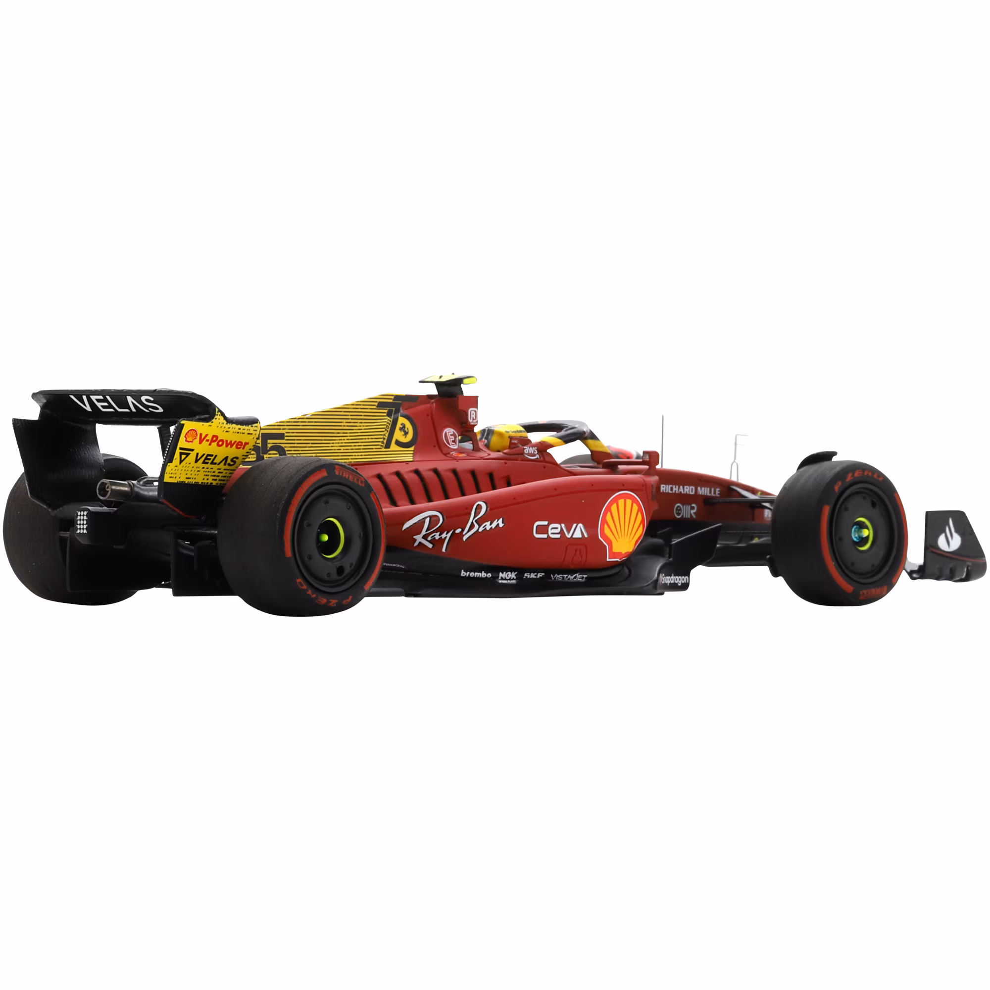 Scuderia Ferrari F1-75 - No.55 Italian GP Carlos Sainz 1:43 LookSmart Model